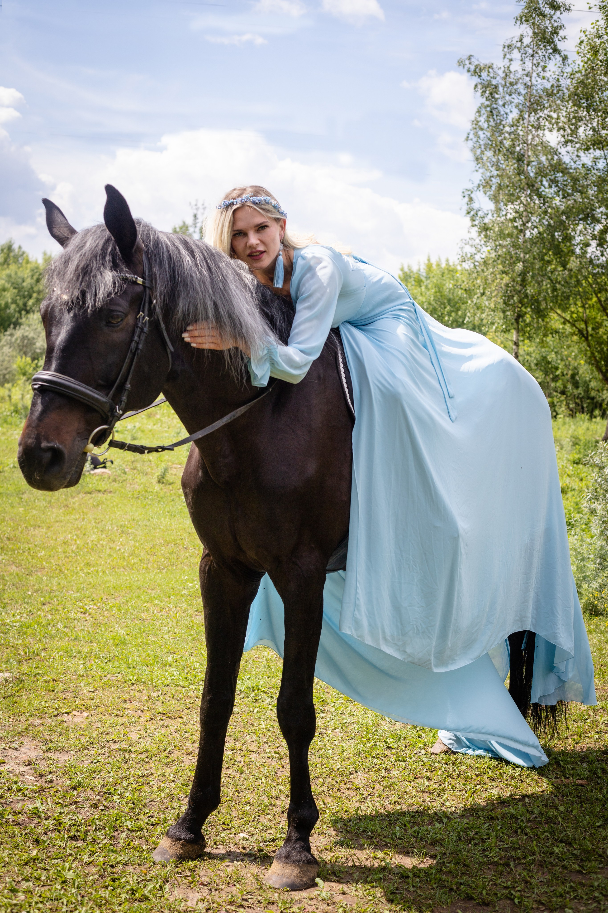 Съемка с лошадьми. Женский и семейный фотограф в Москве Лисовская Юлия