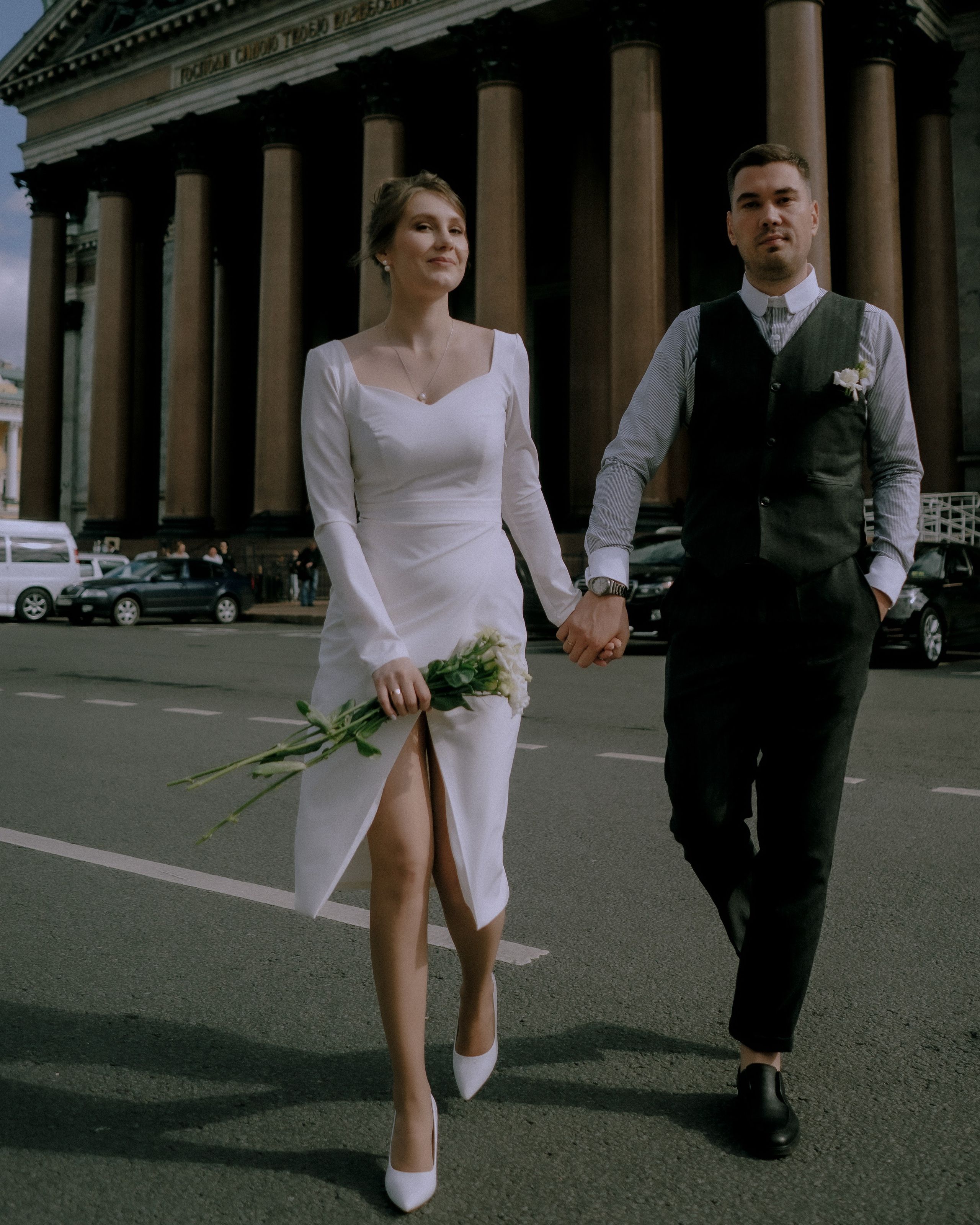 Коротко о нежности'. Свадебный фотограф в Санкт-Петербурге Миша Репина