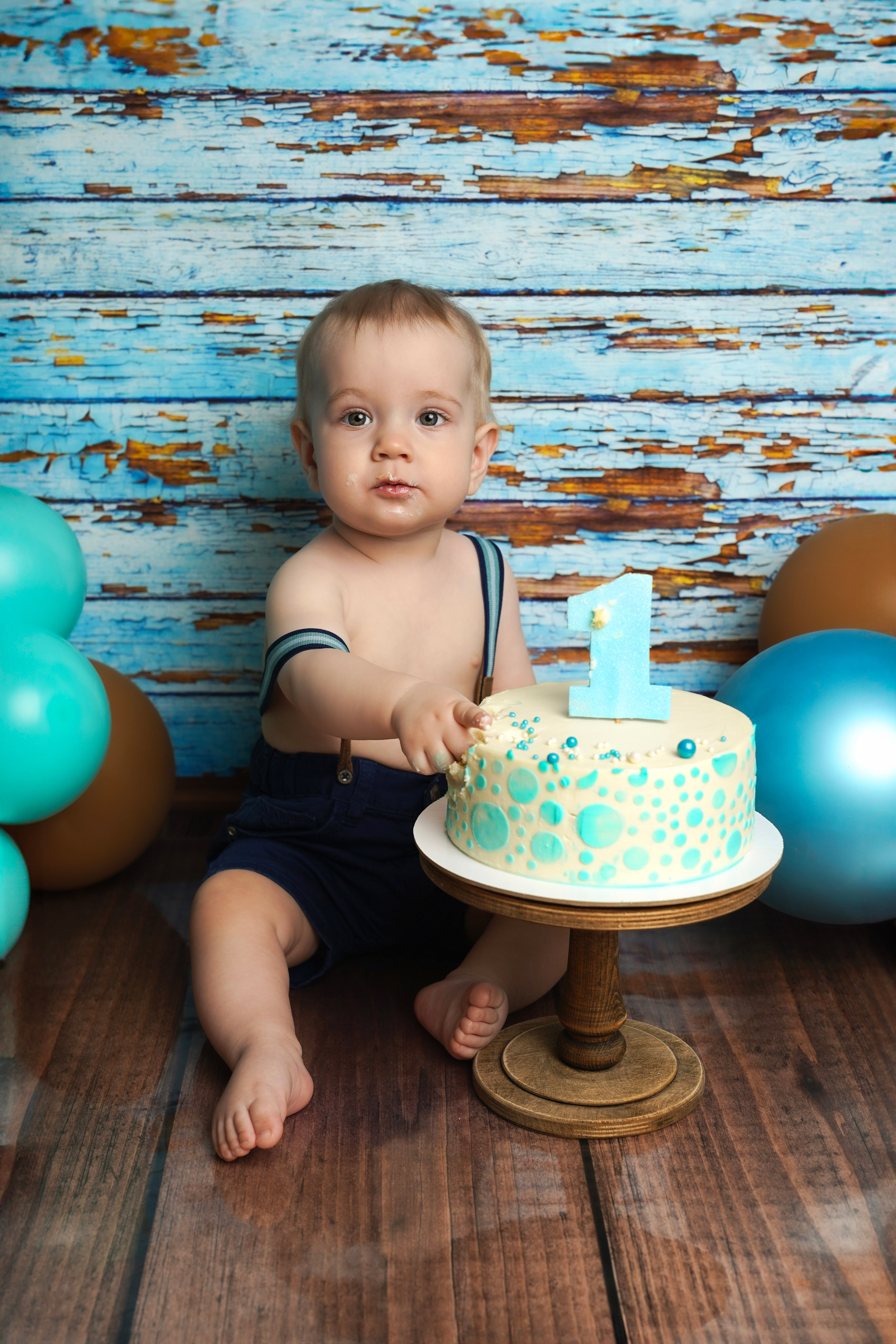 Фотосессия ГОДОВАСИЕ. Фотограф новорожденных, детей до года и беременных в Симферополе