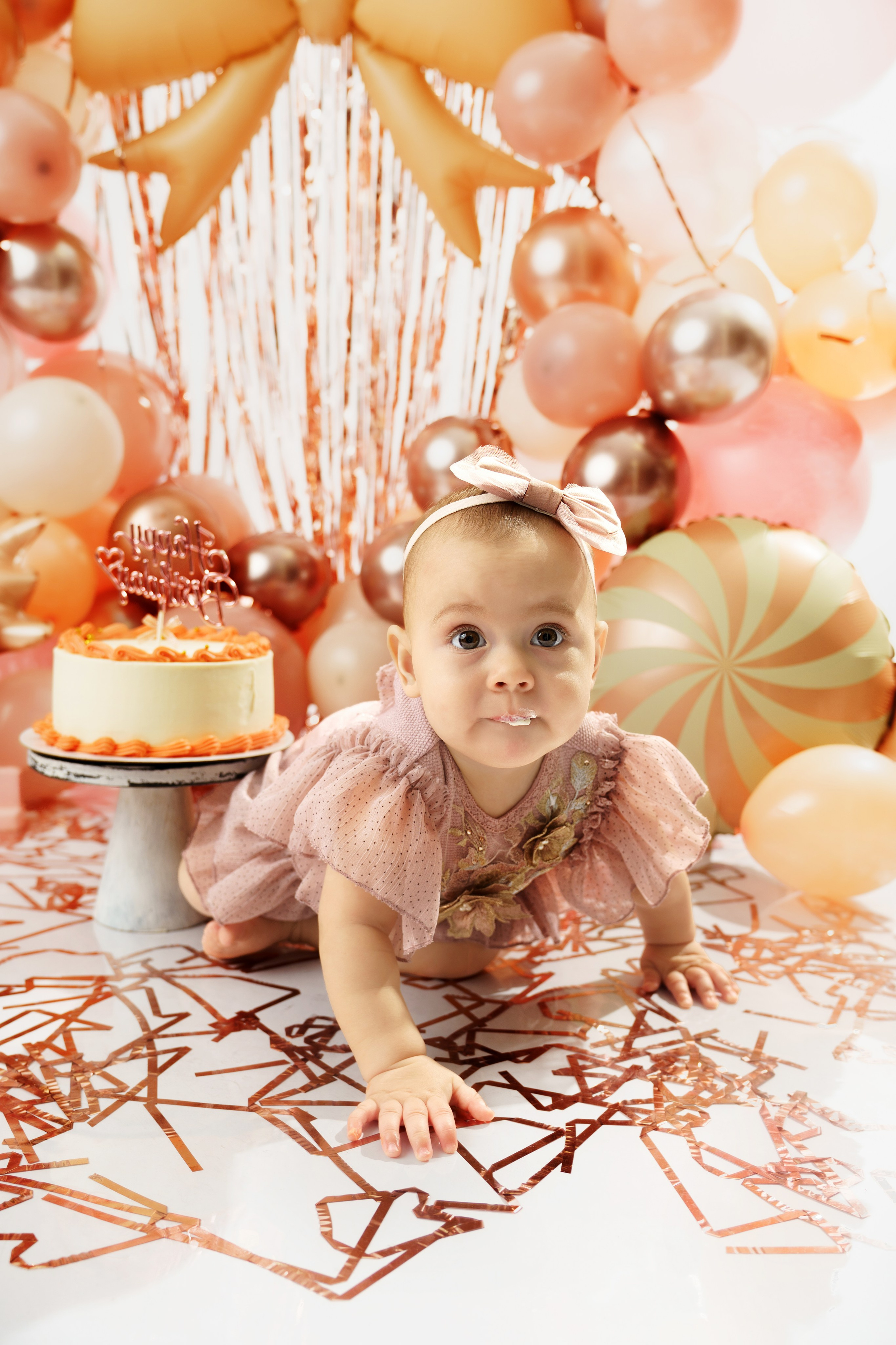 Фотосессия ГОДОВАСИЕ. Фотограф новорожденных, детей до года и беременных в Симферополе