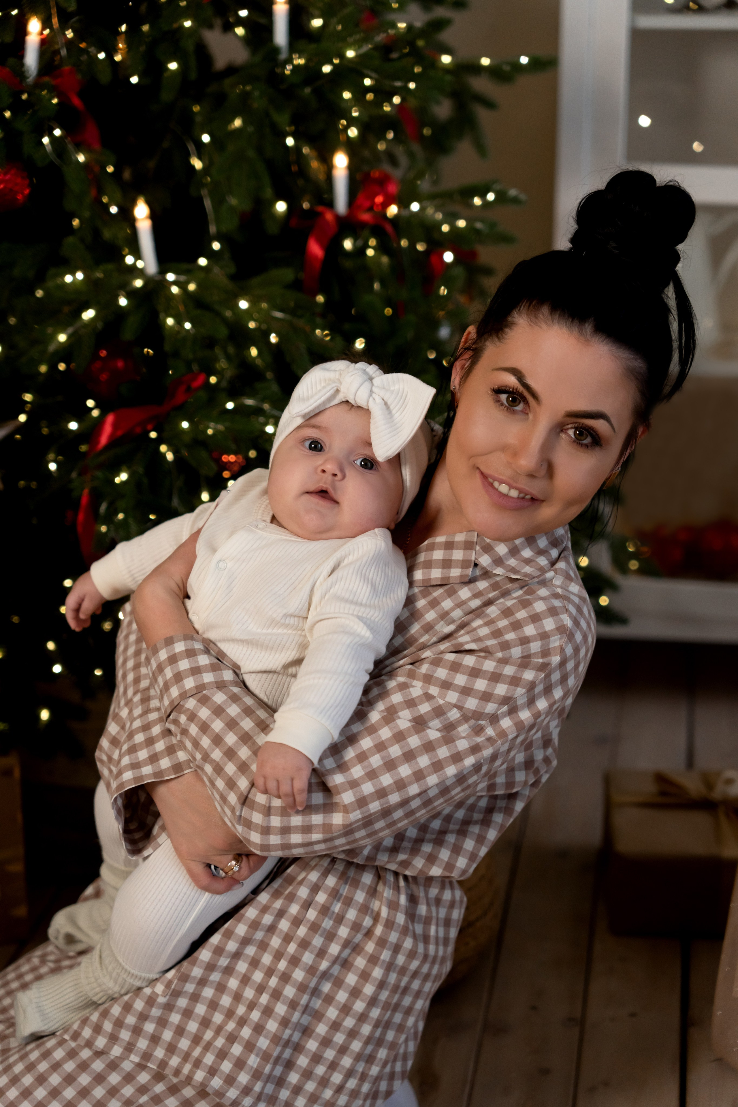 Теплая новогодняя семейная фотосессия. Фотограф в Красноярске. Юлия Чаушанская