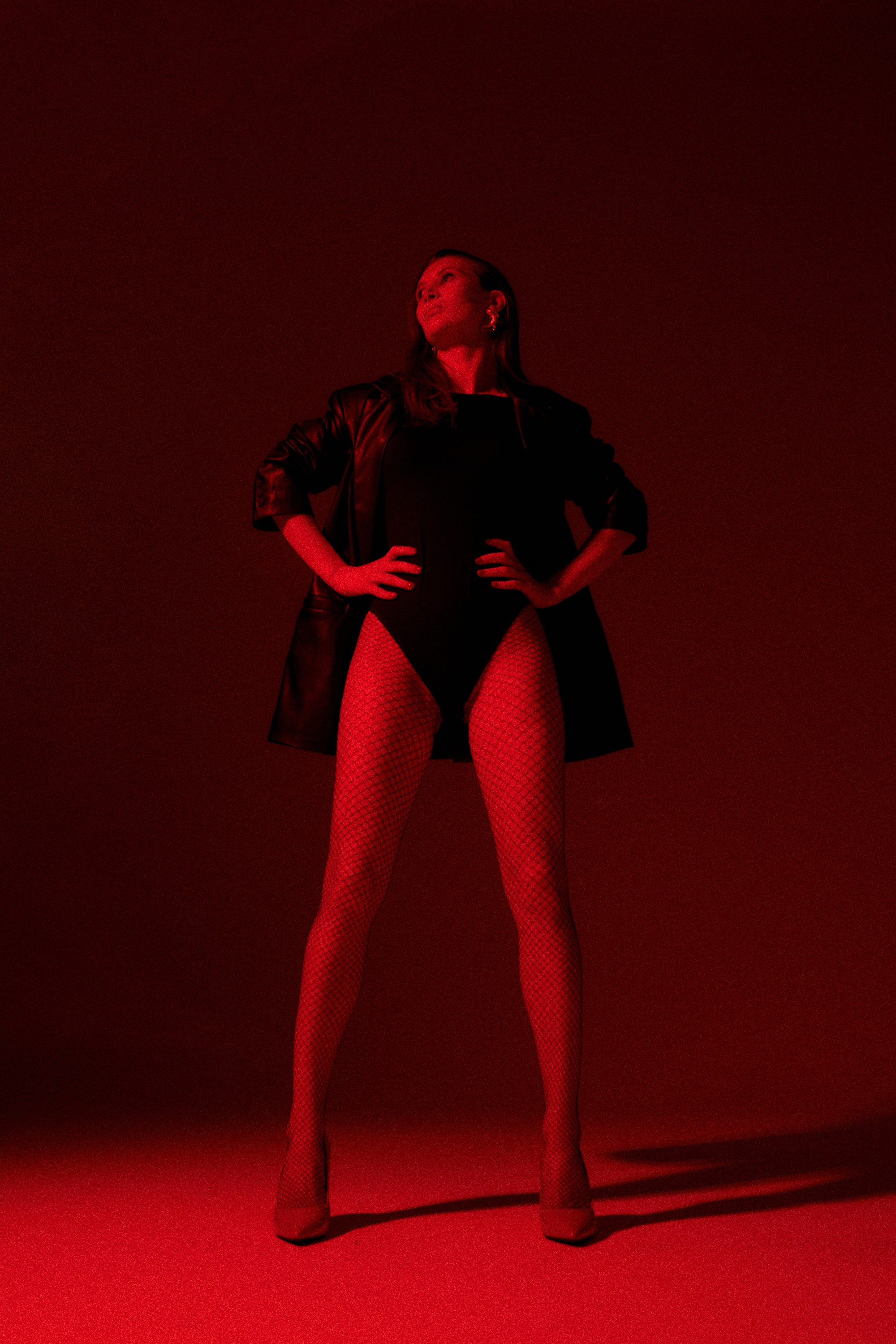 Стильная фотосессия в студии от портретного фотографа Калагиной Светланы в Москве