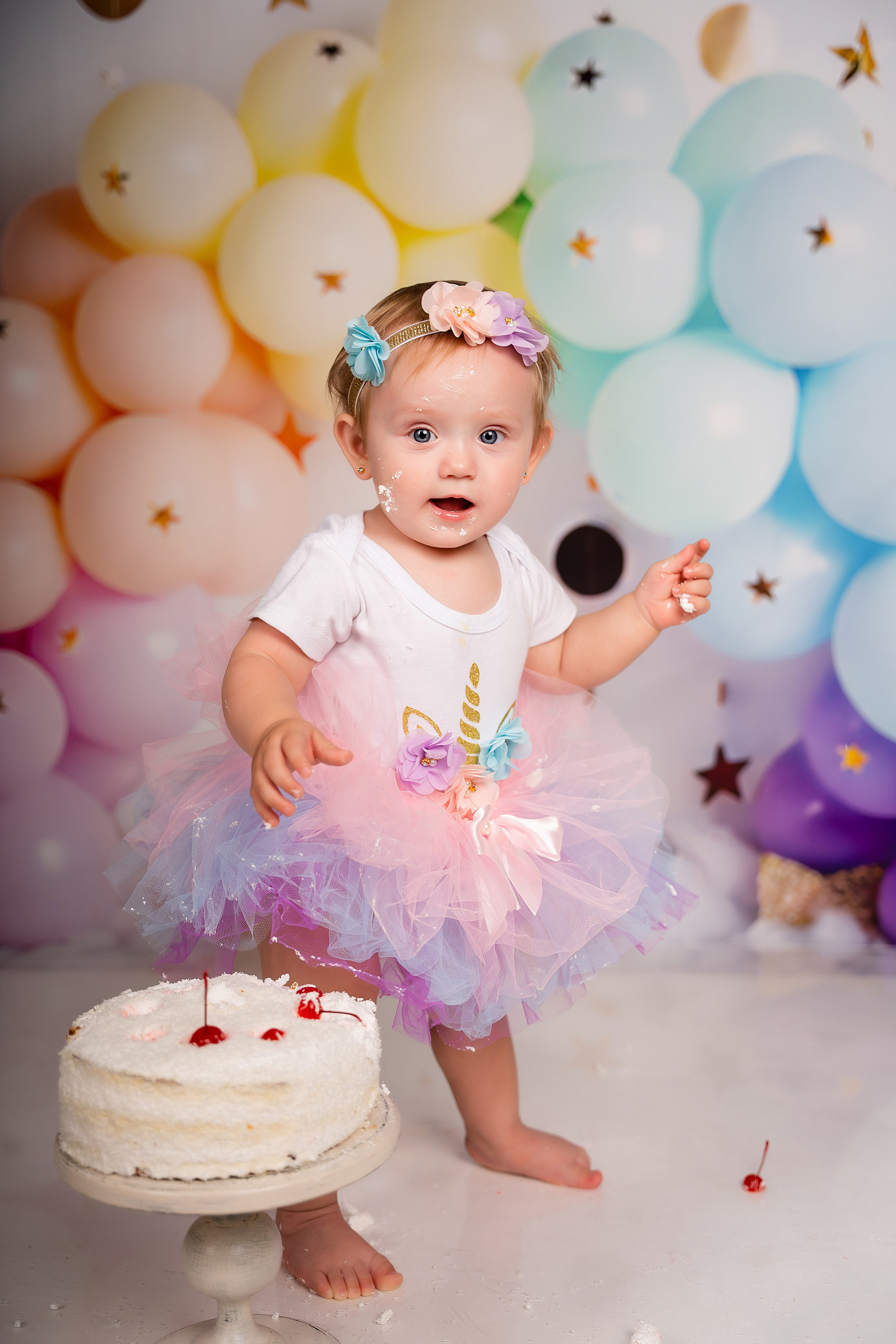 1 годик девочки. Семейная фотостудия Горшковых