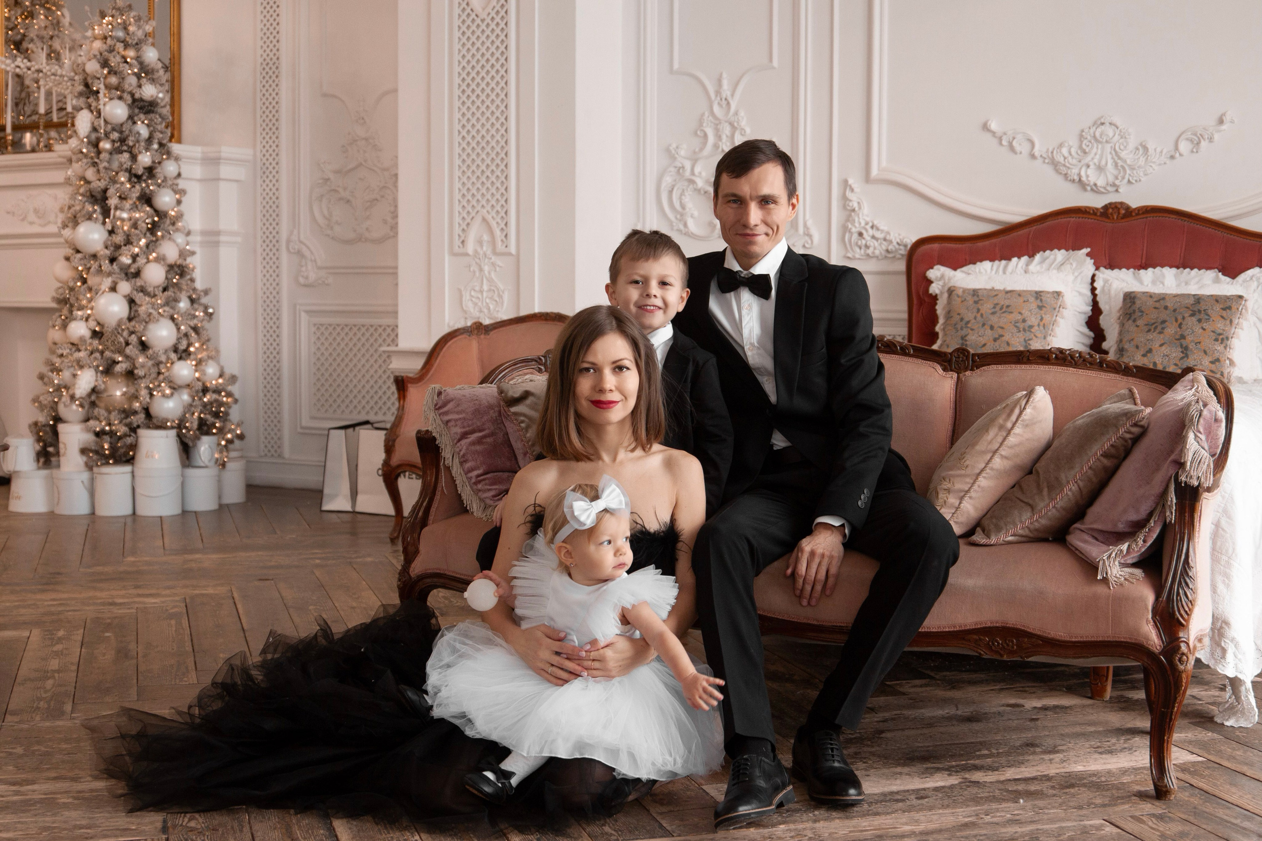 Black and white Christmas story. Фотограф Ирина Воробьева