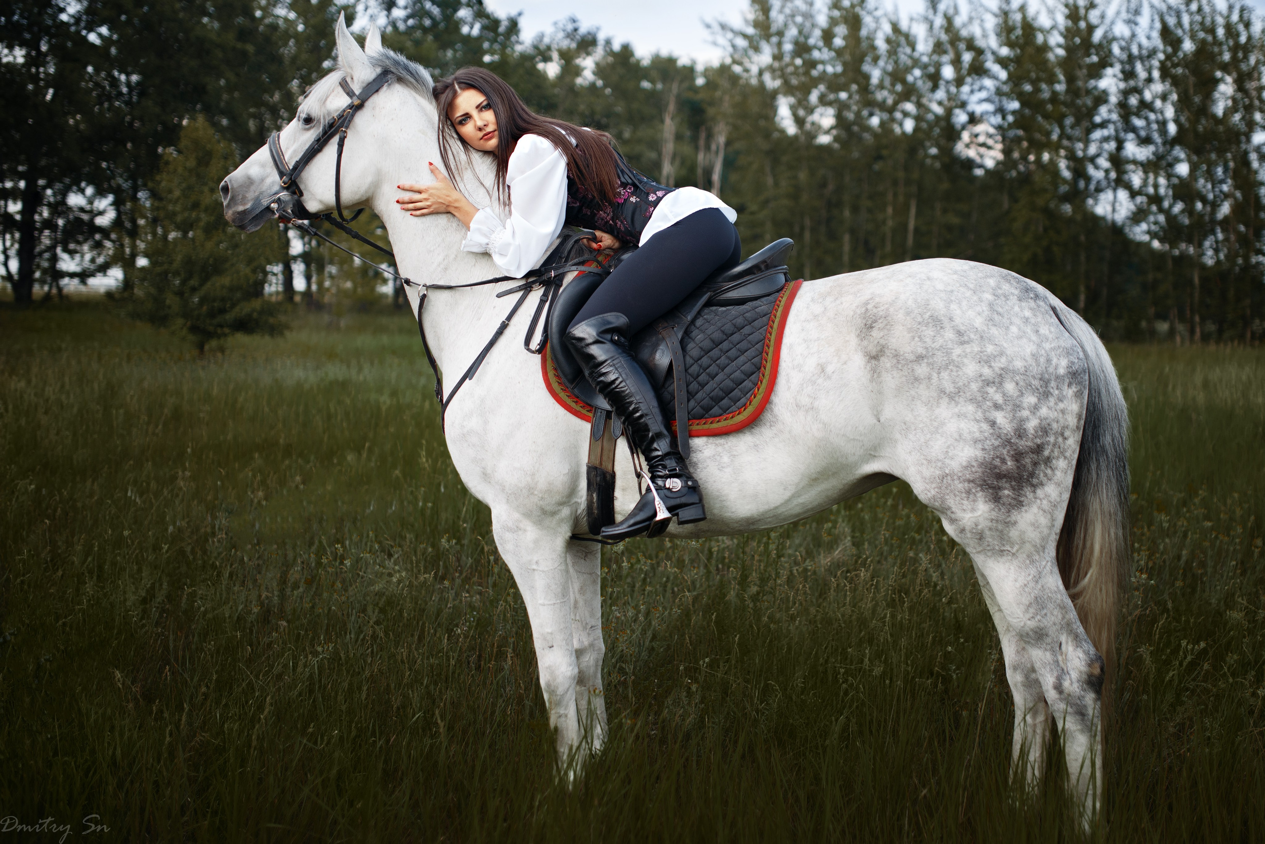 Конная фотосессия на природе с Кристиной для «себя»