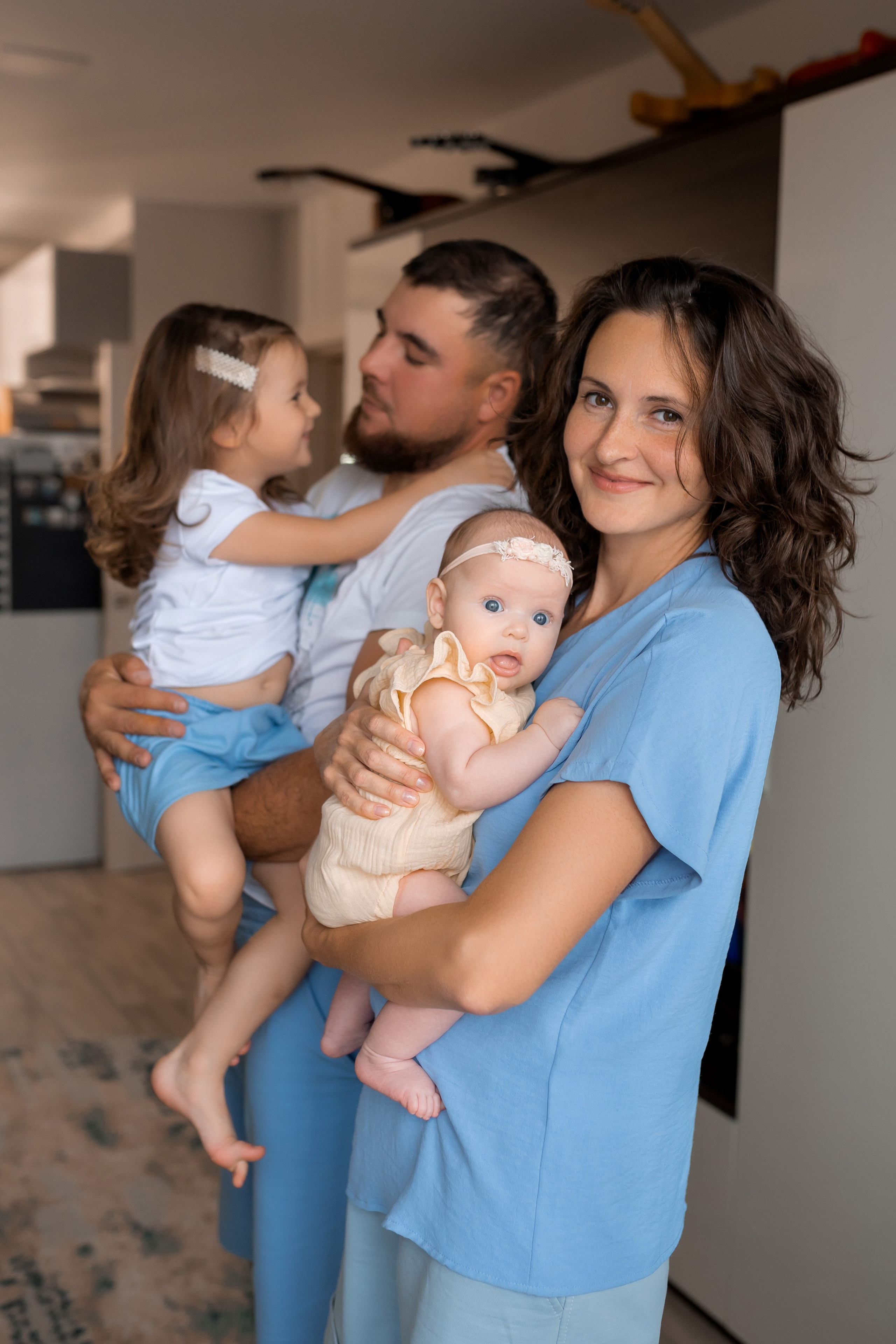 Домашняя съемка в стиле лайфстайл. Фотограф новорожденных г. Рязань, детский и семейный фотограф
