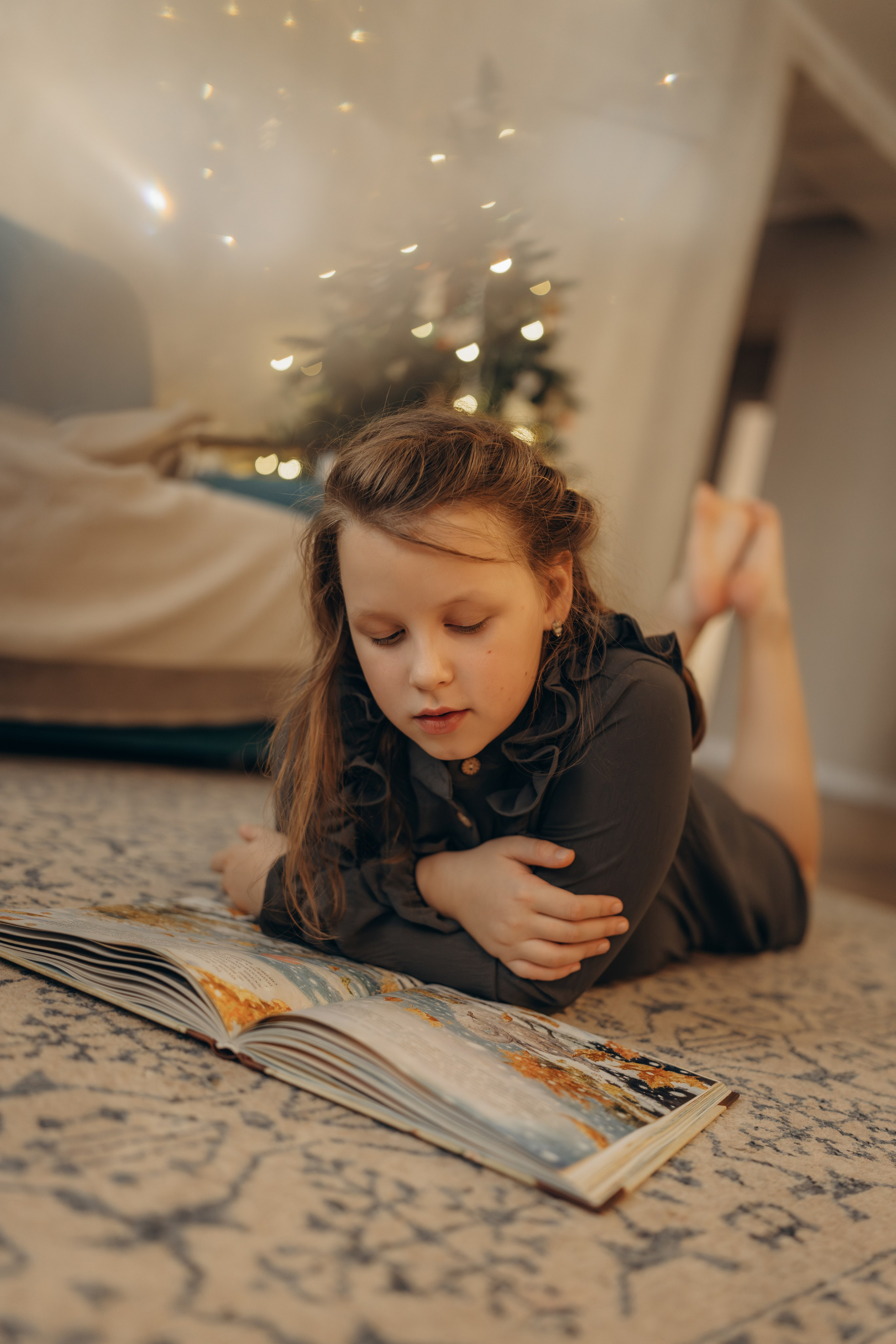 Уют и запах елки. Семейный фотограф Москва. Фотограф беременности и материнства Москва