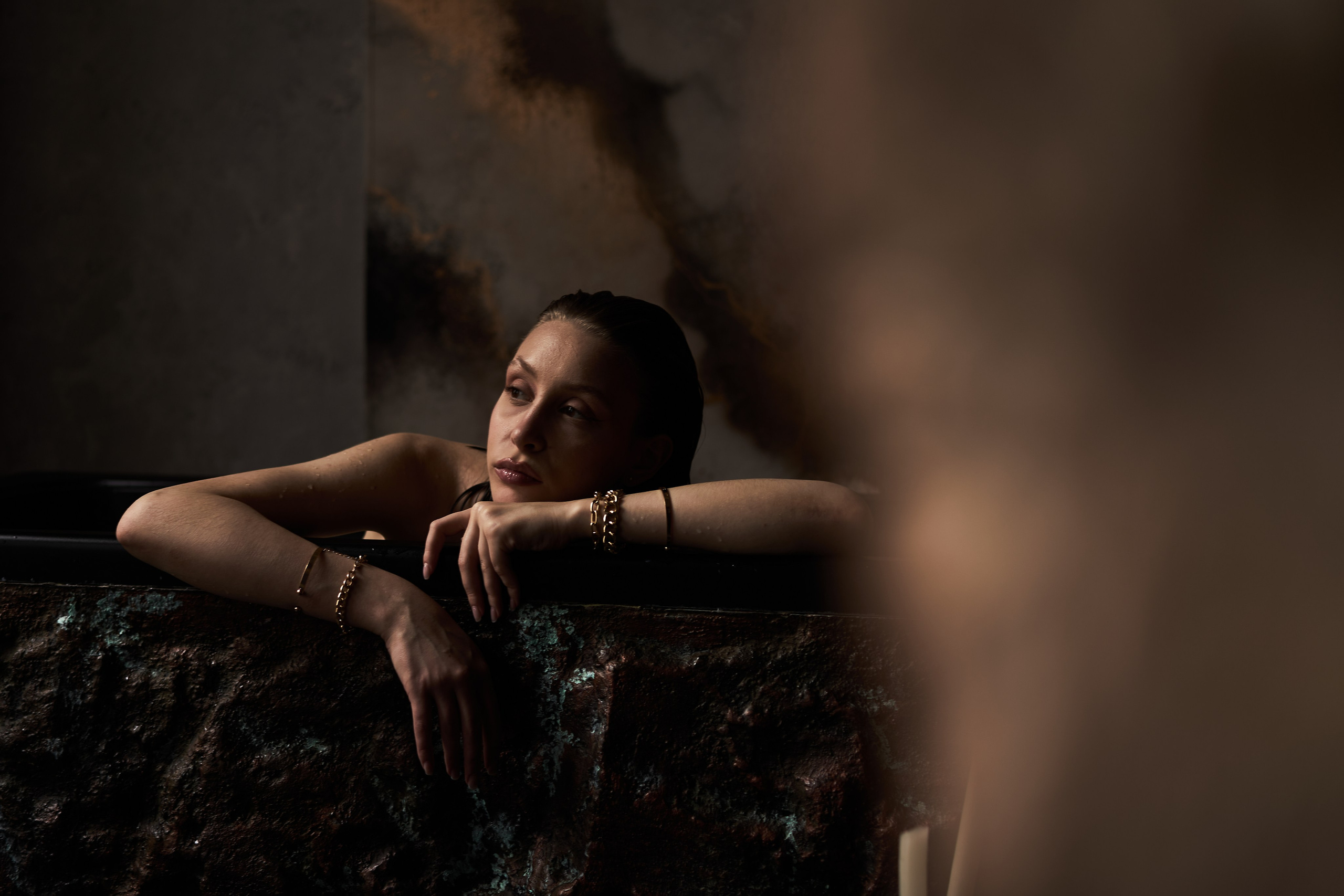 Будуарная фотосессия в студии. Фотограф Екатеринбург Кокшарова Александра