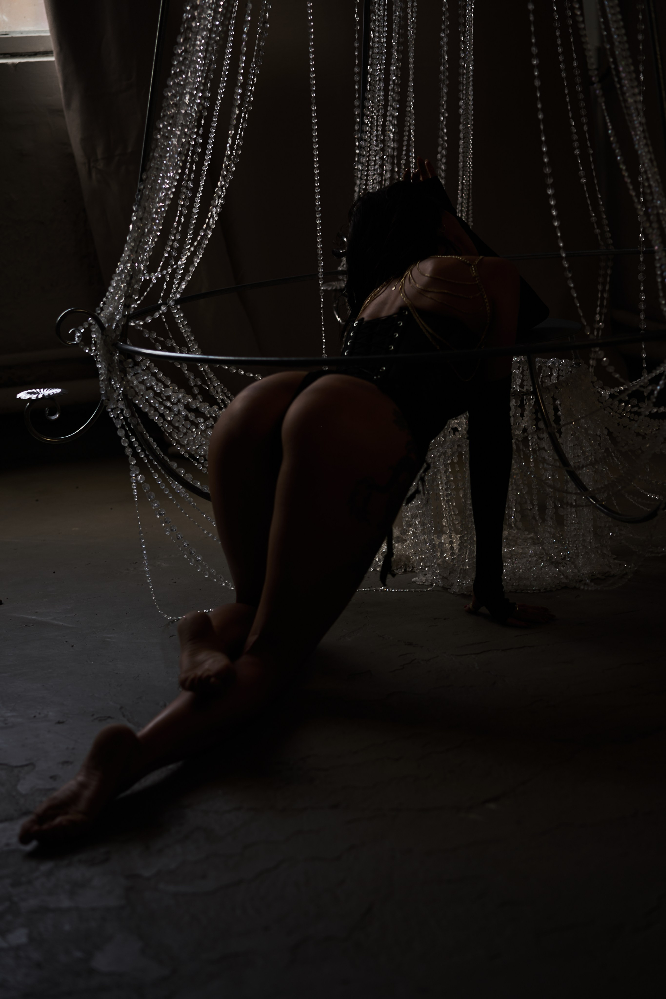 Будуарная фотосессия в студии. Фотограф Екатеринбург Кокшарова Александра