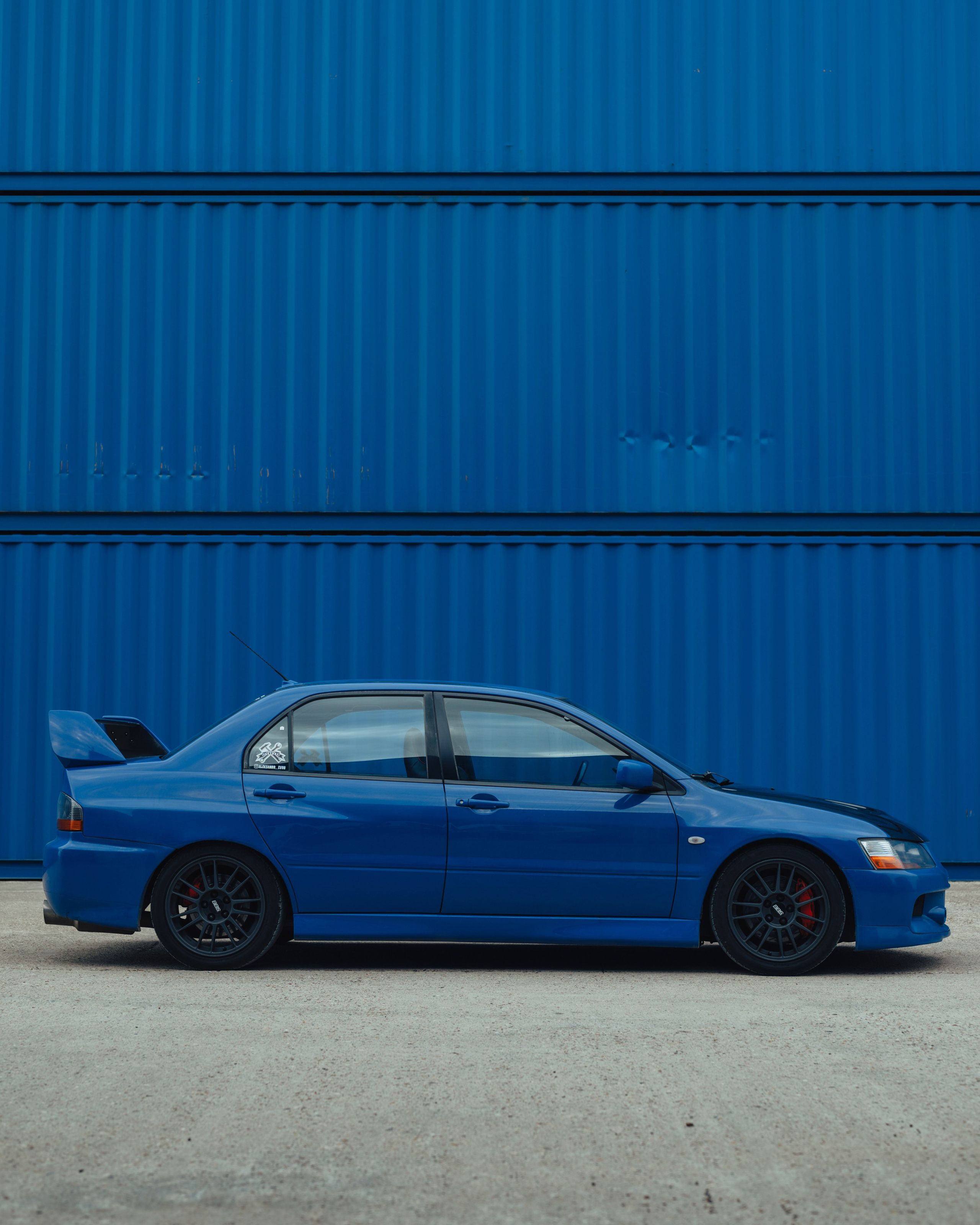 Mitsubishi Lancer Evo VIII. DeLorein