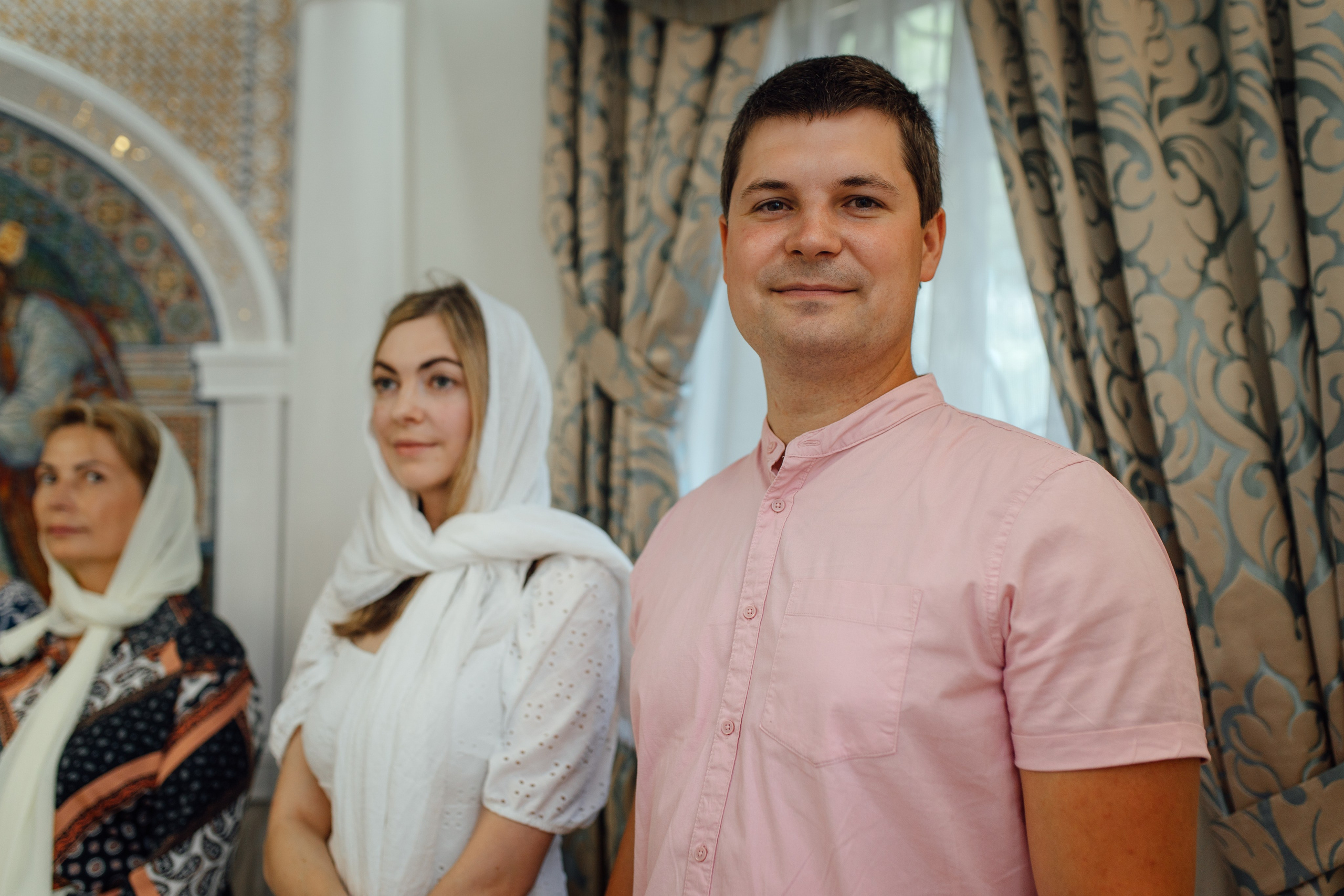 Крещение Аделины, храм Святой Троицы, июль 2024