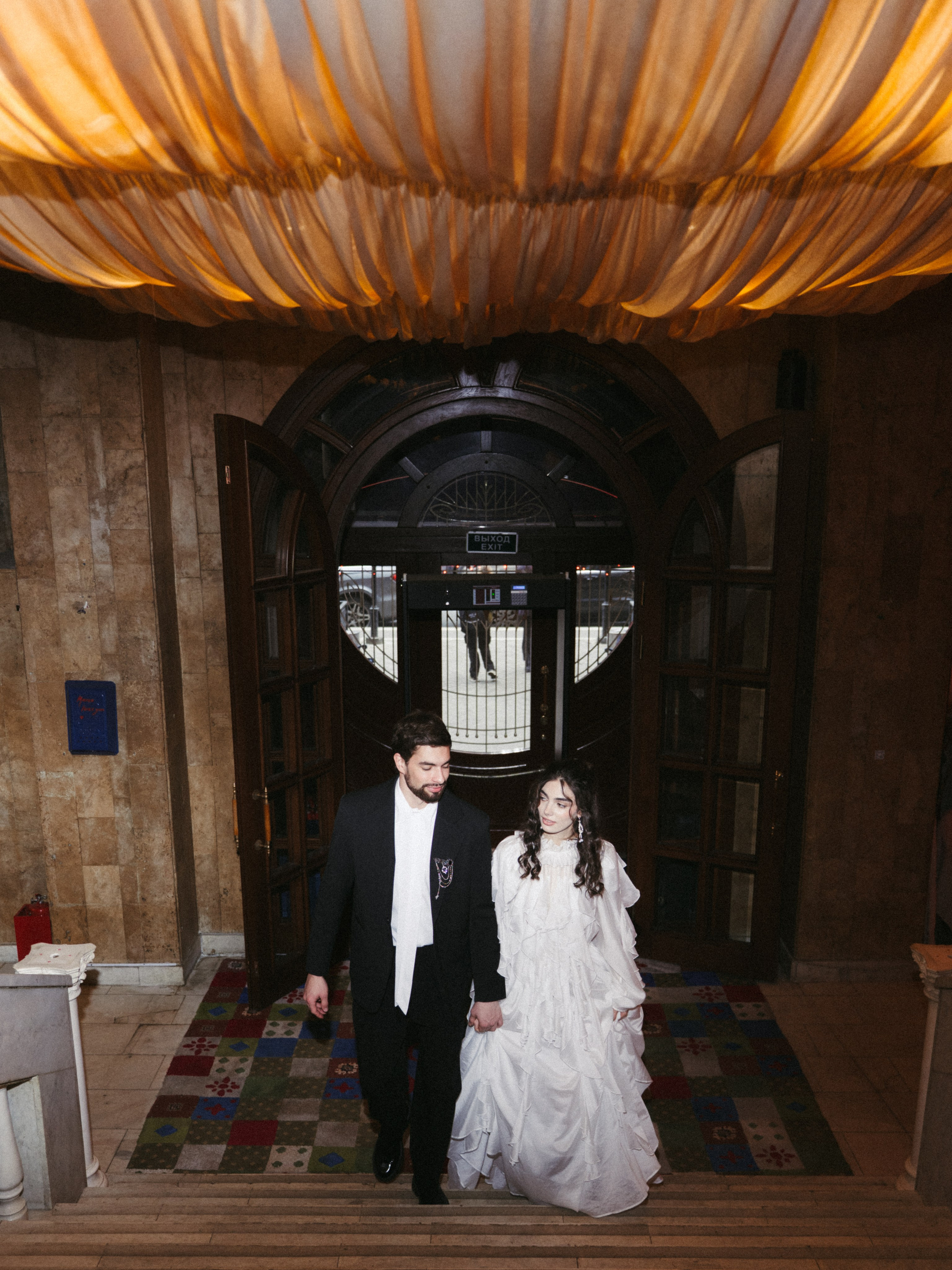 Тимур и Гала | Marco Polo hotel white. Фотограф Вероника Балабанова, Москва