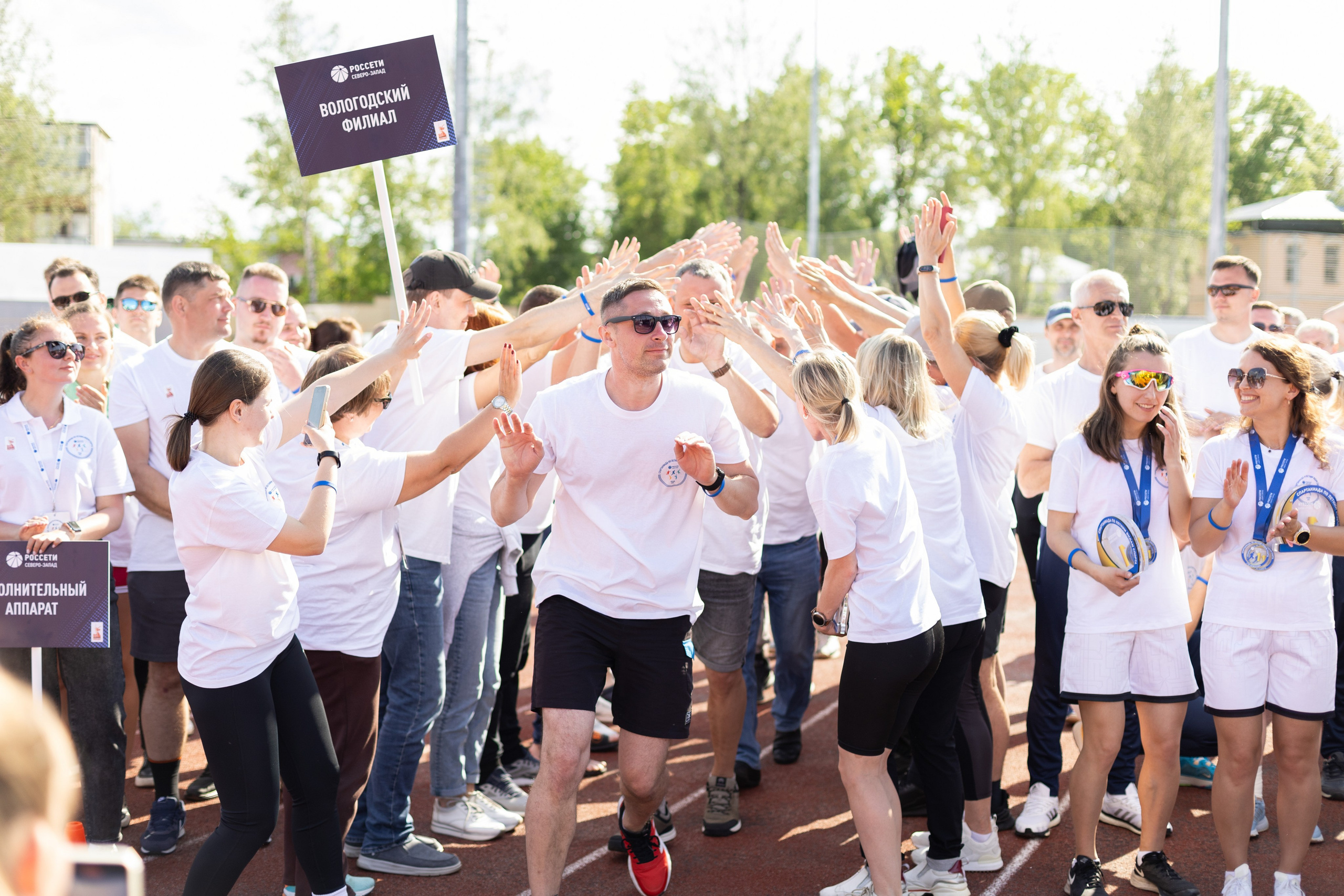 Летняя спартакиада «Росссети». Снимаю съемки