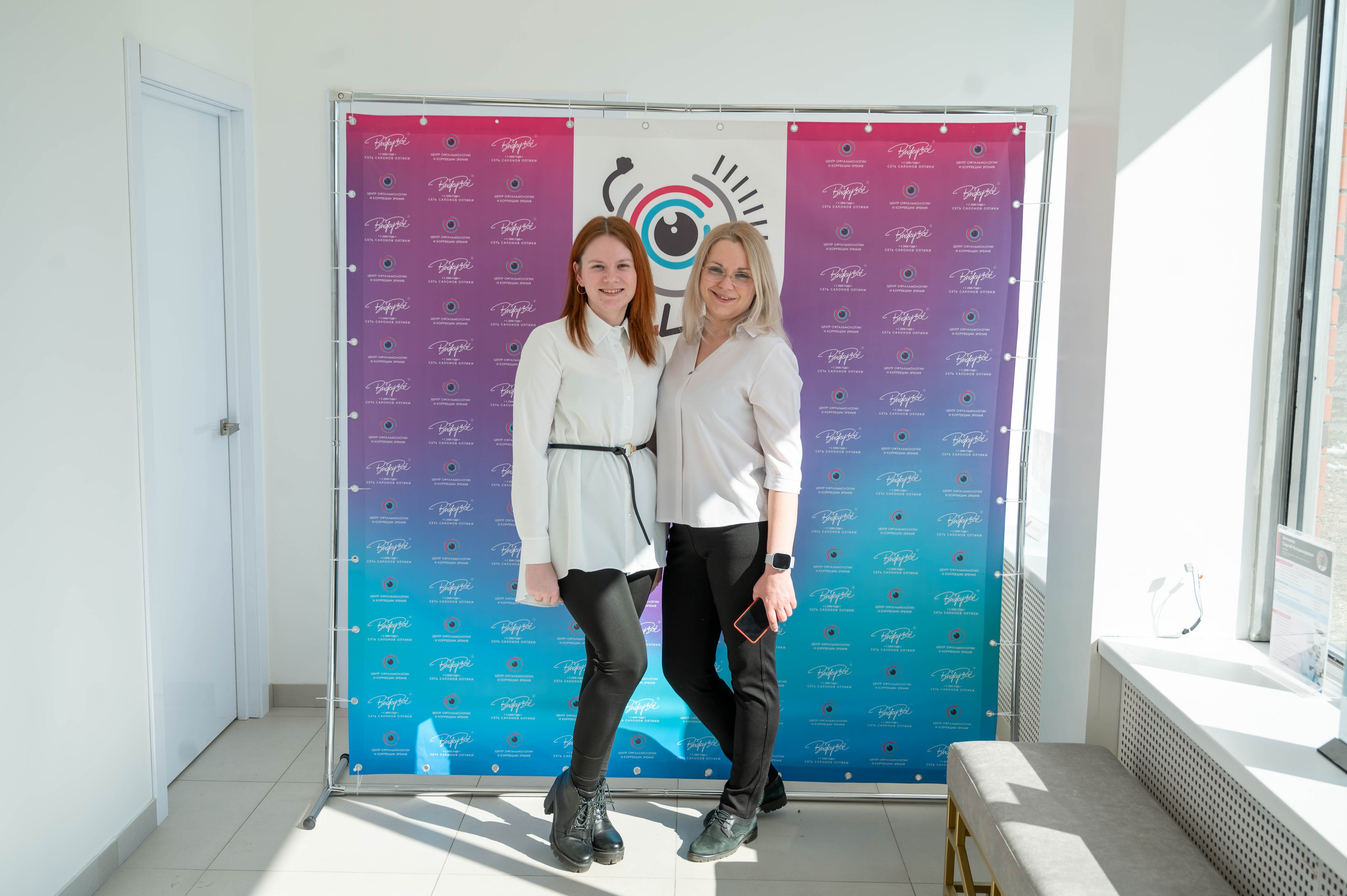 Съёмка открытия оптики