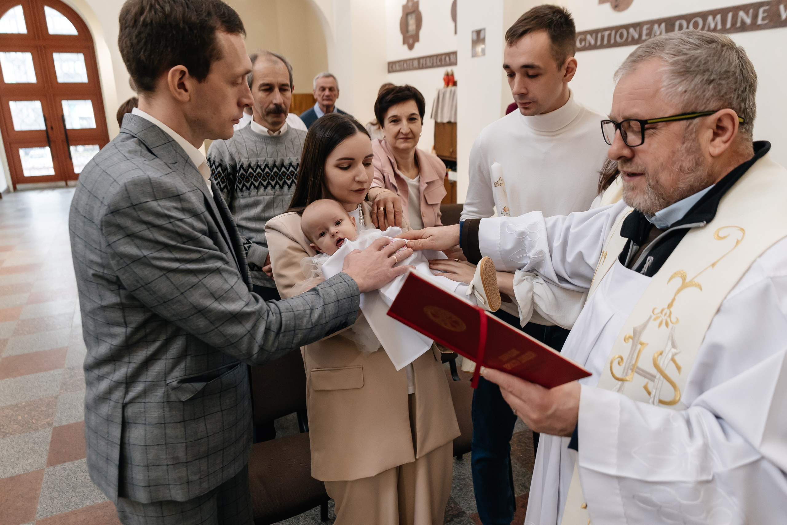 Крещение Леры. Семейный фотограф Минск Усова Ольга