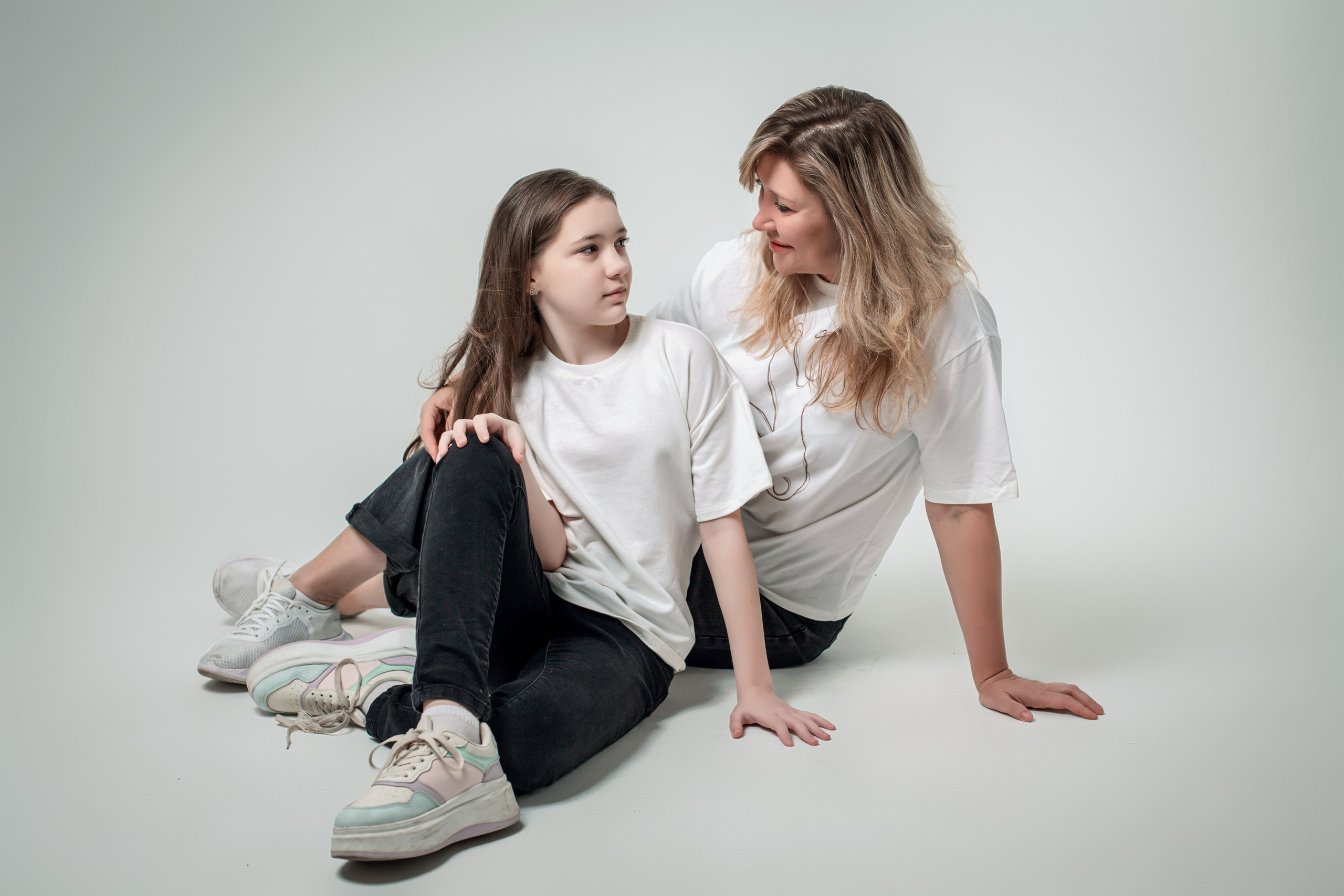 Мама с дочкой. Семейный и детский фотограф в Москве Ольга Кривенцова