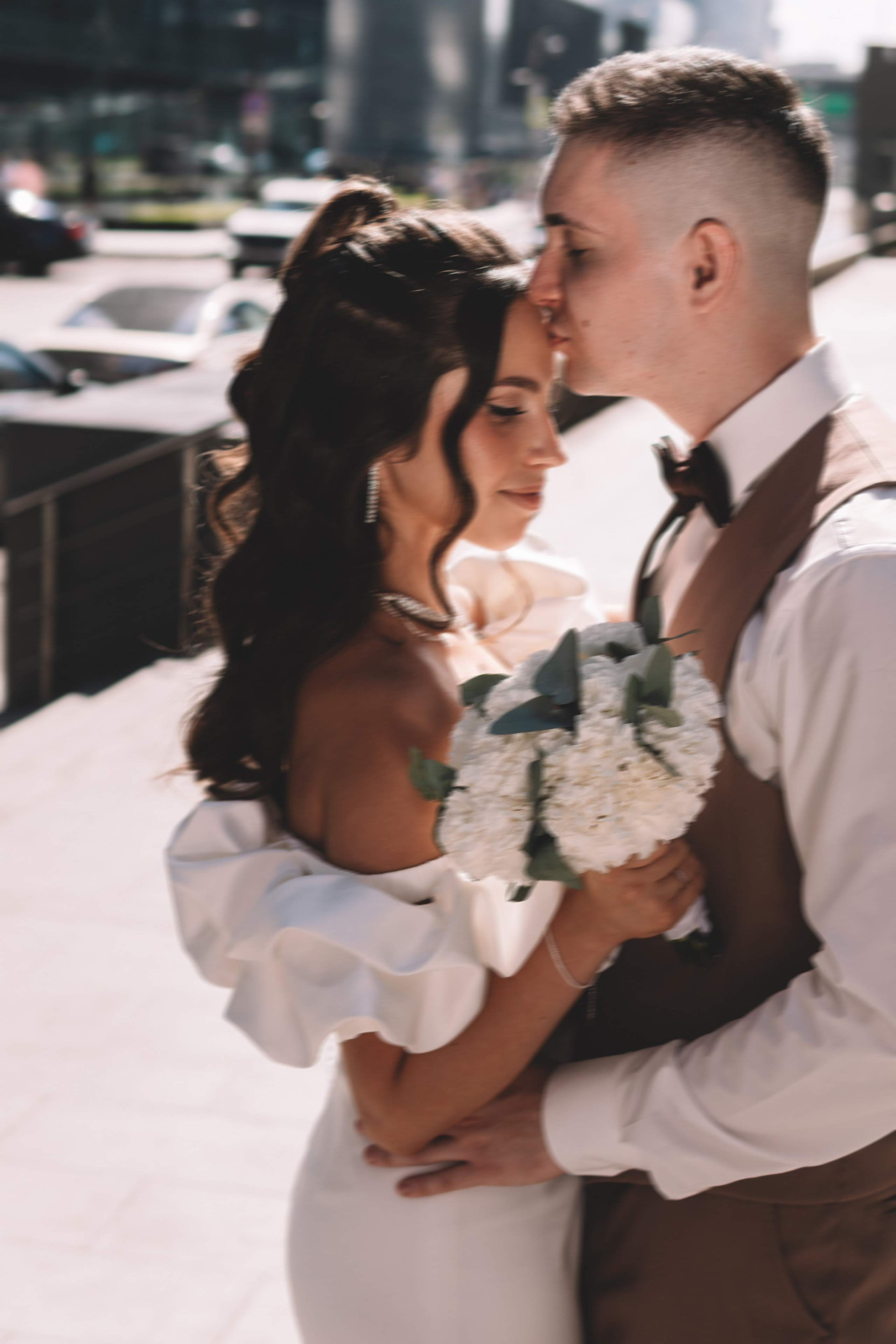 Свадебная фотосессия Москва сити. Фотограф Наталья Воронина Москва