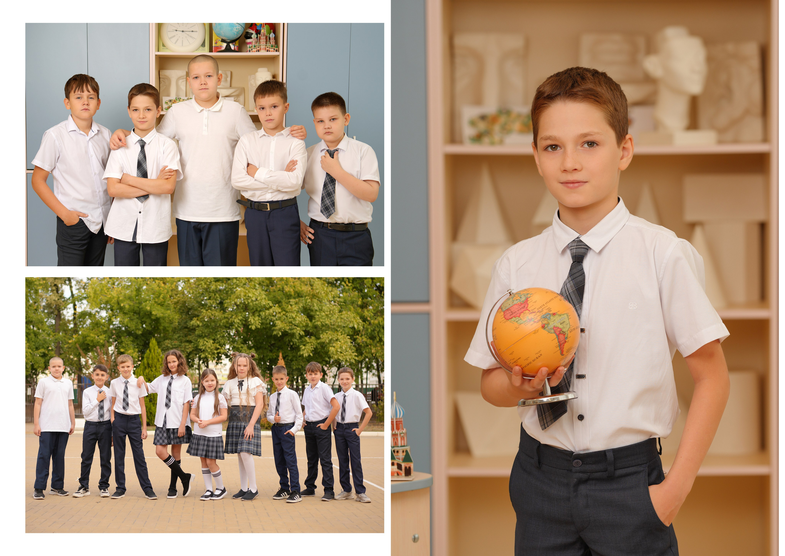 ШКОЛА 104 — 4 «В» класс. Красивый выпускной альбом в Краснодаре