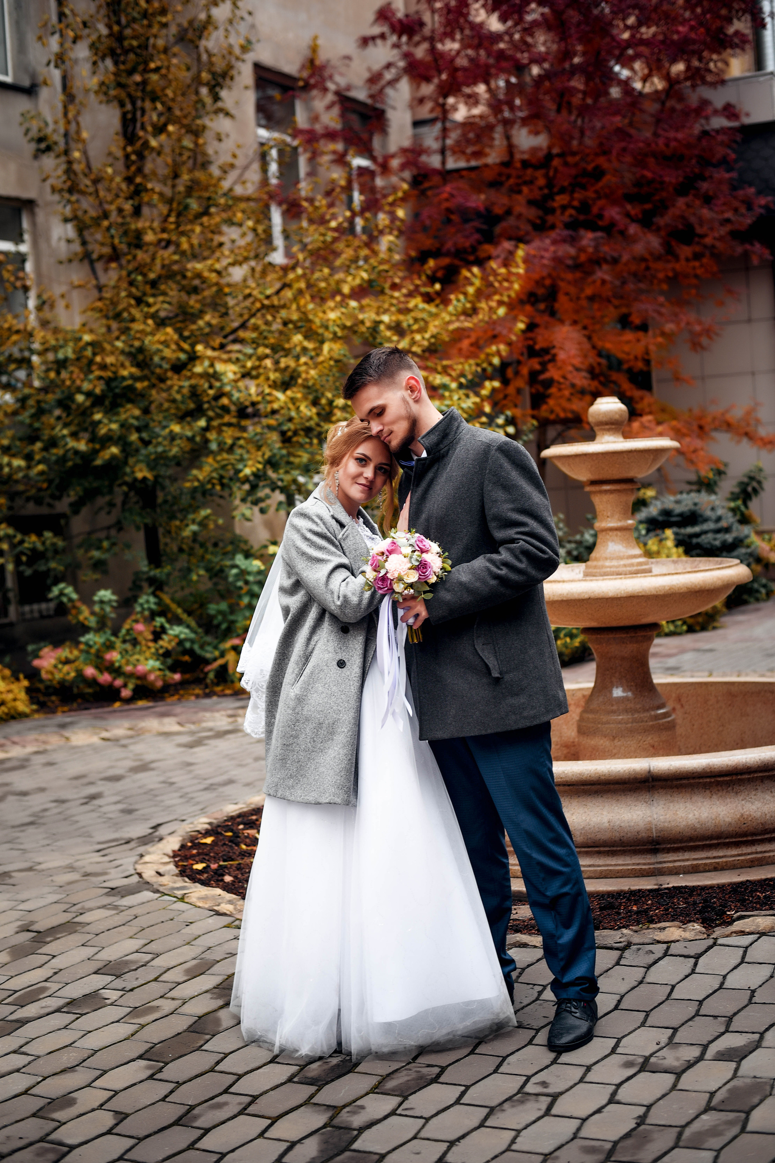 Осенняя свадебная серия Александра и Кристины. Свадебный, семейный, детский, контент фотограф в Омске Максим Ильин