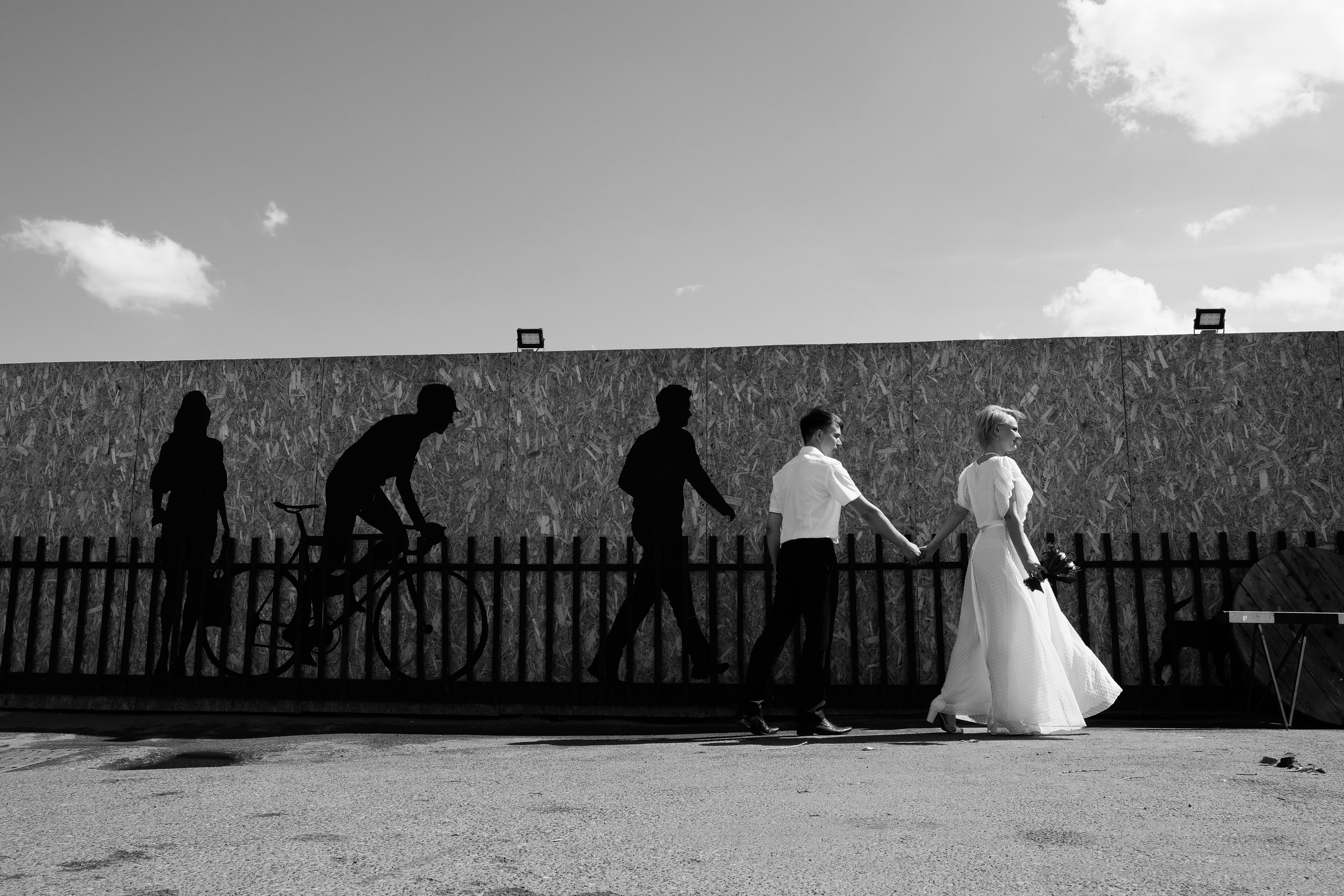 Свадебная Пятница 13)))) Серия чб снимков Любови и Алексея. Свадебный, семейный, детский, контент фотограф в Омске Максим Ильин