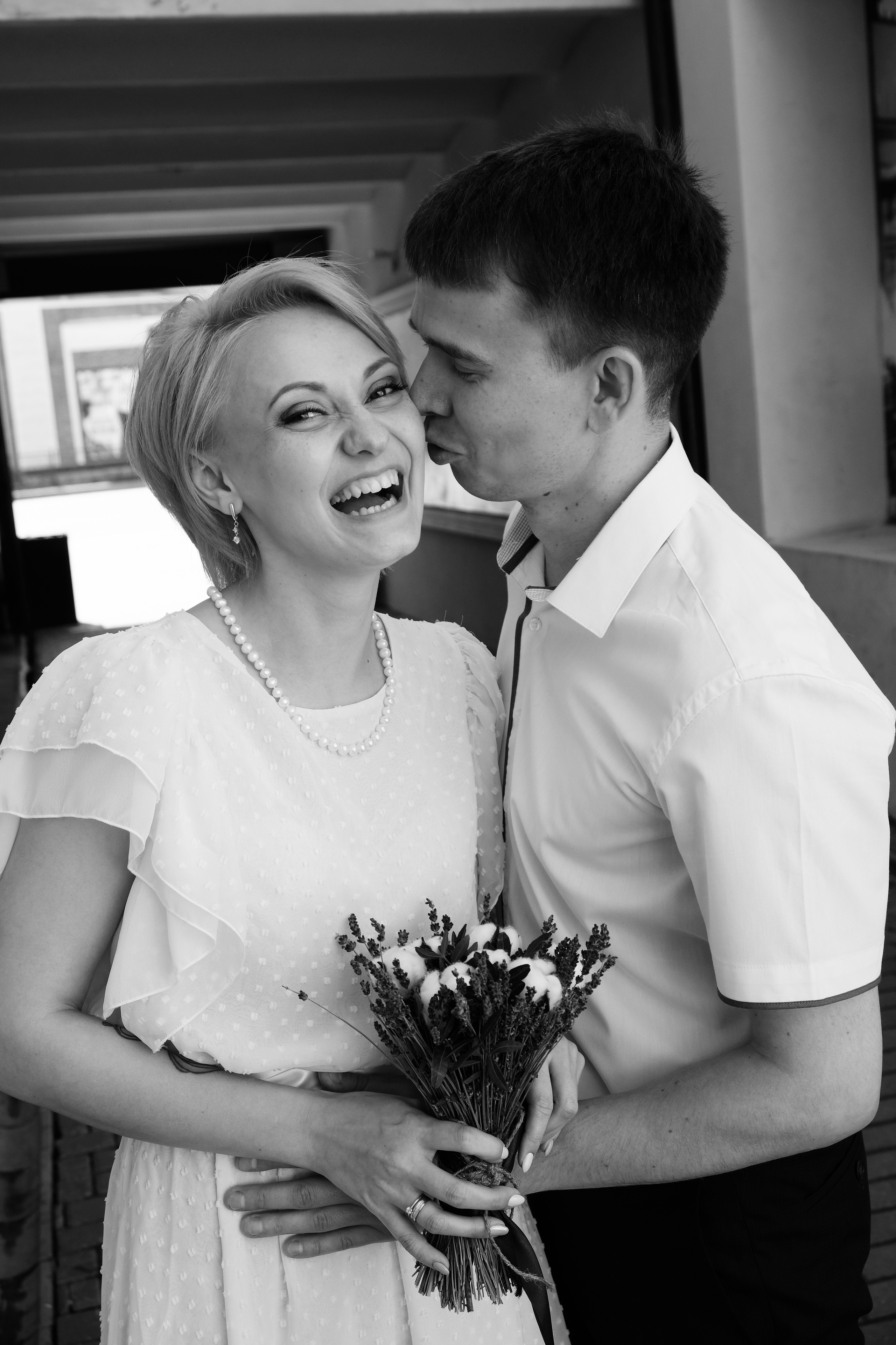 Свадебная Пятница 13)))) Серия чб снимков Любови и Алексея. Свадебный, семейный, детский, контент фотограф в Омске Максим Ильин