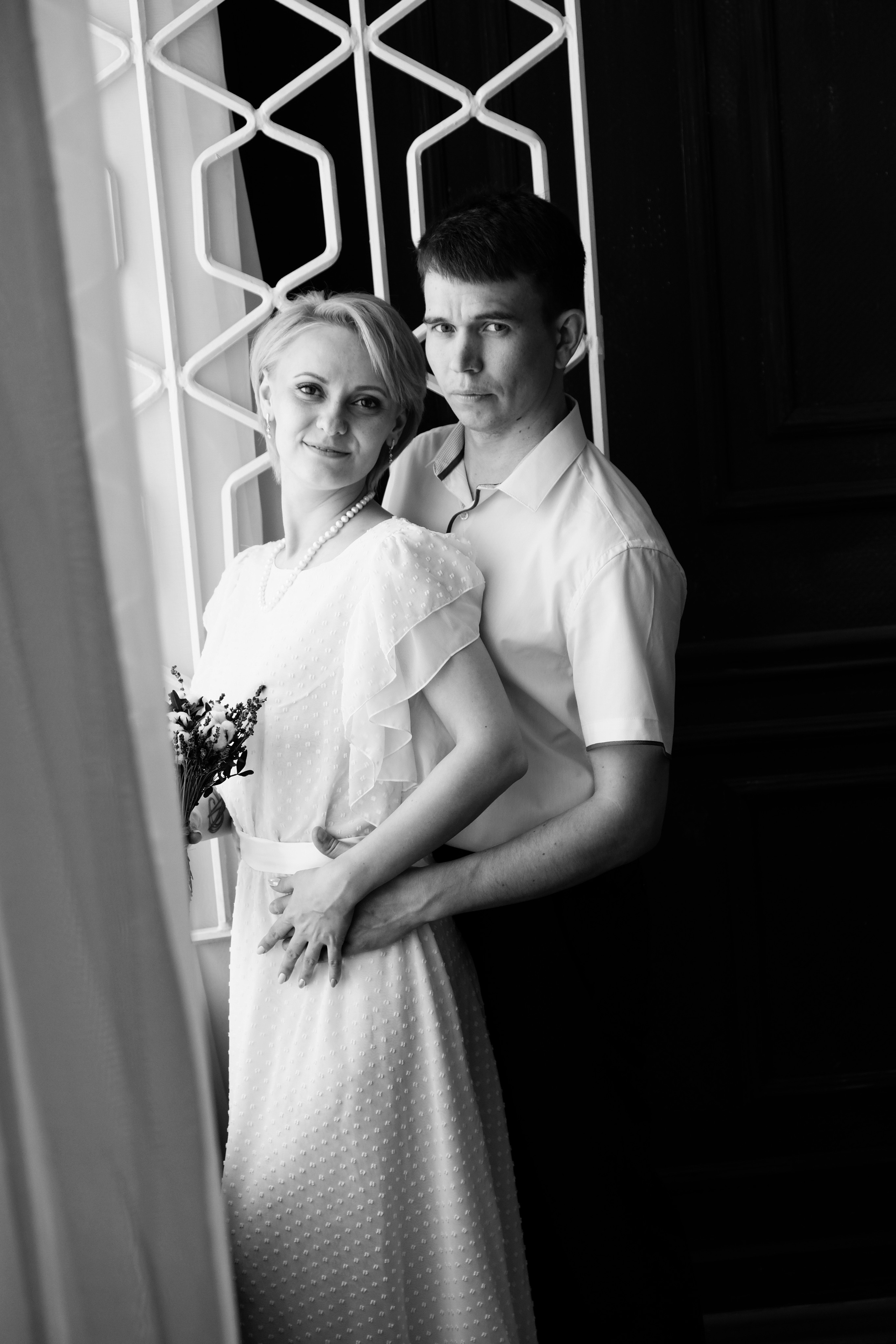 Свадебная Пятница 13)))) Серия чб снимков Любови и Алексея. Свадебный, семейный, детский, контент фотограф в Омске Максим Ильин