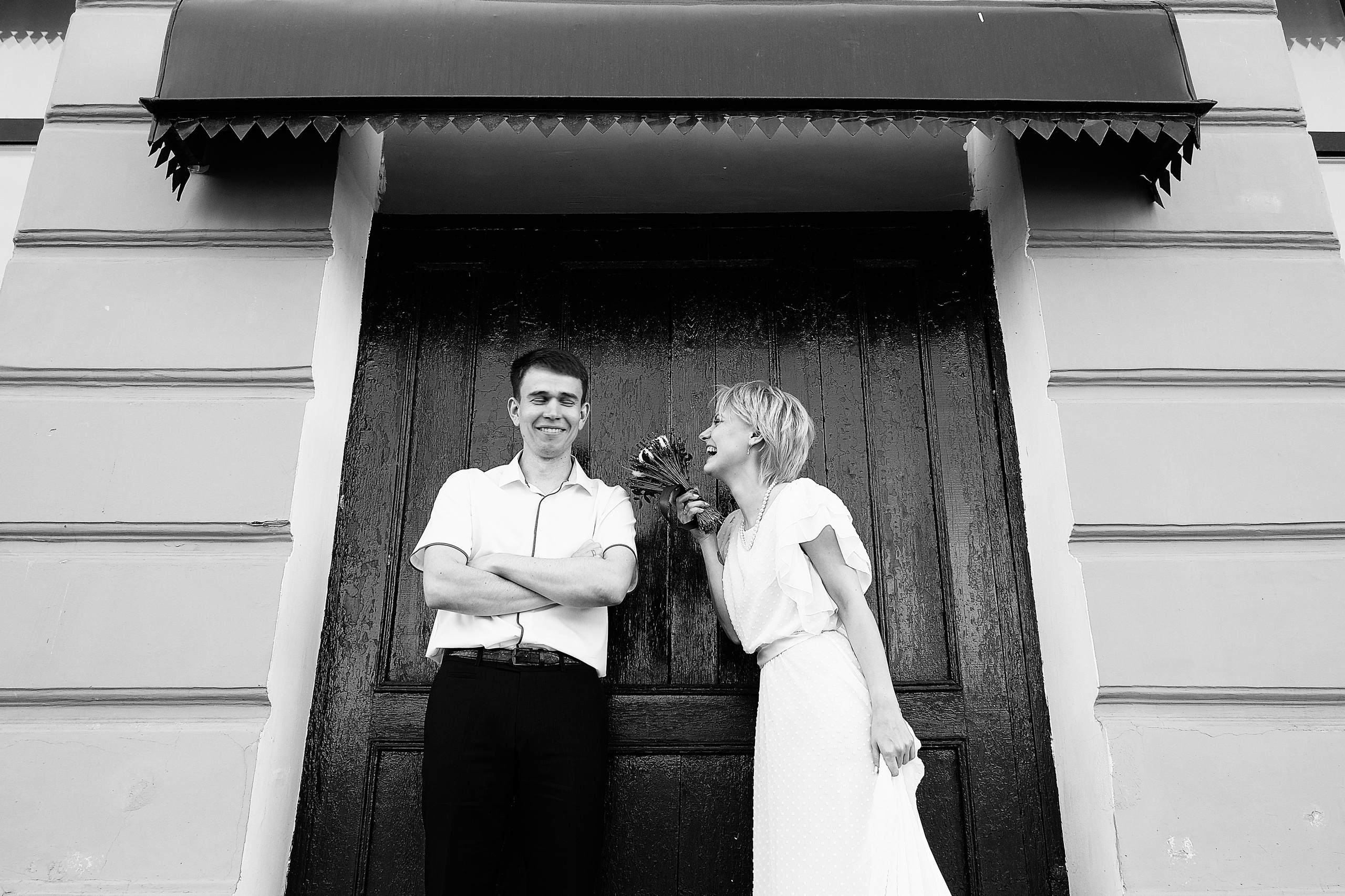 Свадебная Пятница 13)))) Серия чб снимков Любови и Алексея. Свадебный, семейный, детский, контент фотограф в Омске Максим Ильин