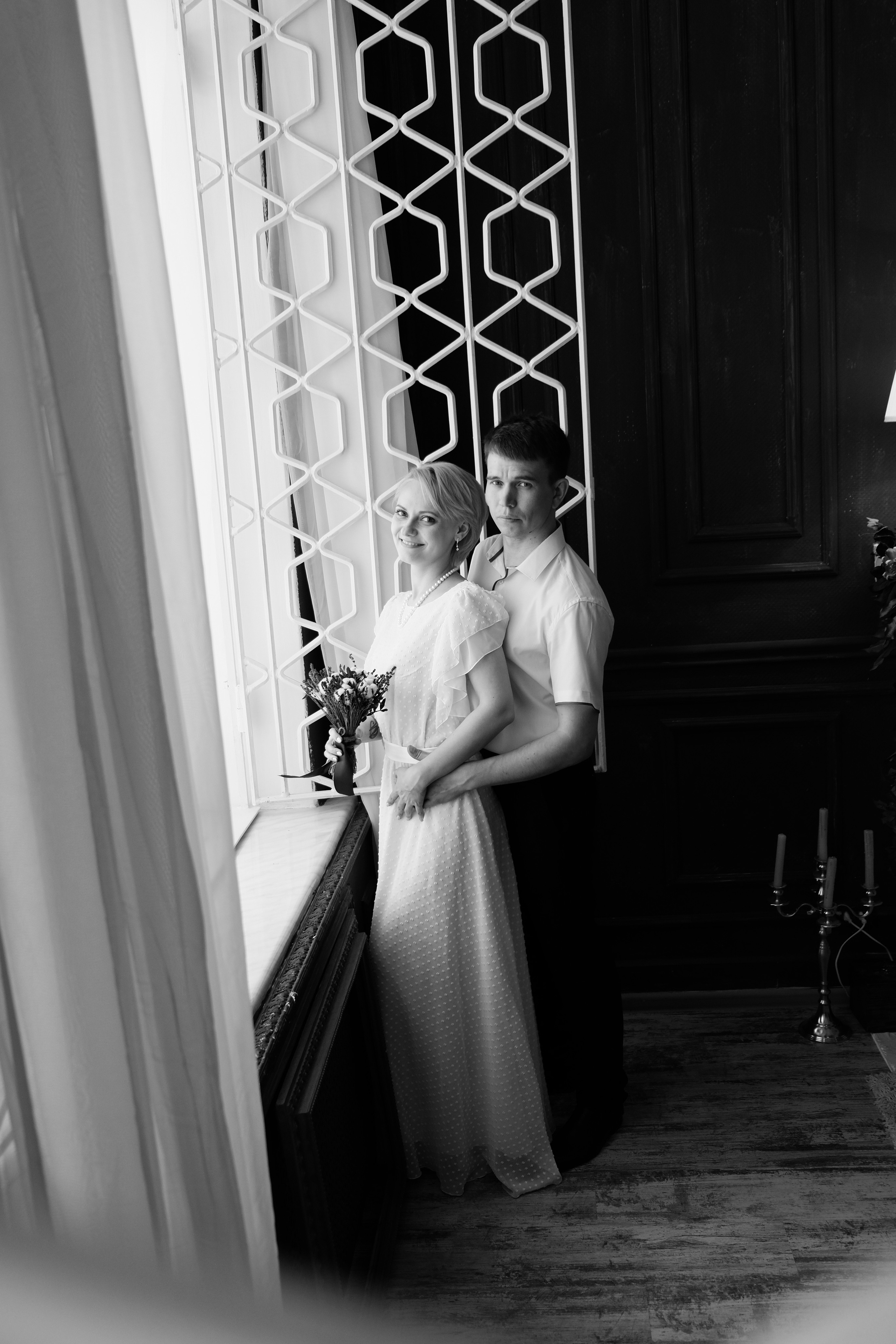 Свадебная Пятница 13)))) Серия чб снимков Любови и Алексея. Свадебный, семейный, детский, контент фотограф в Омске Максим Ильин