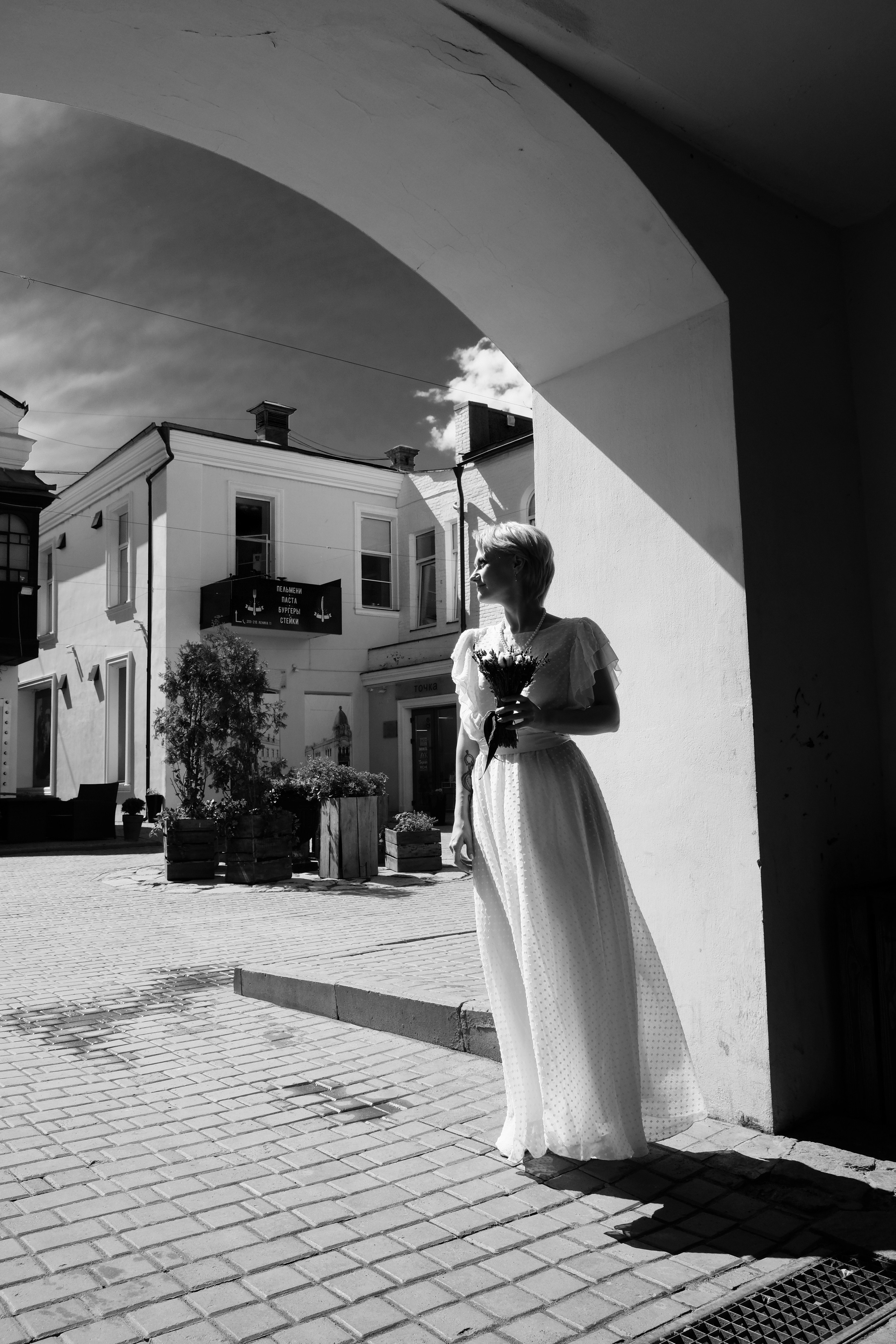 Свадебная Пятница 13)))) Серия чб снимков Любови и Алексея. Свадебный, семейный, детский, контент фотограф в Омске Максим Ильин