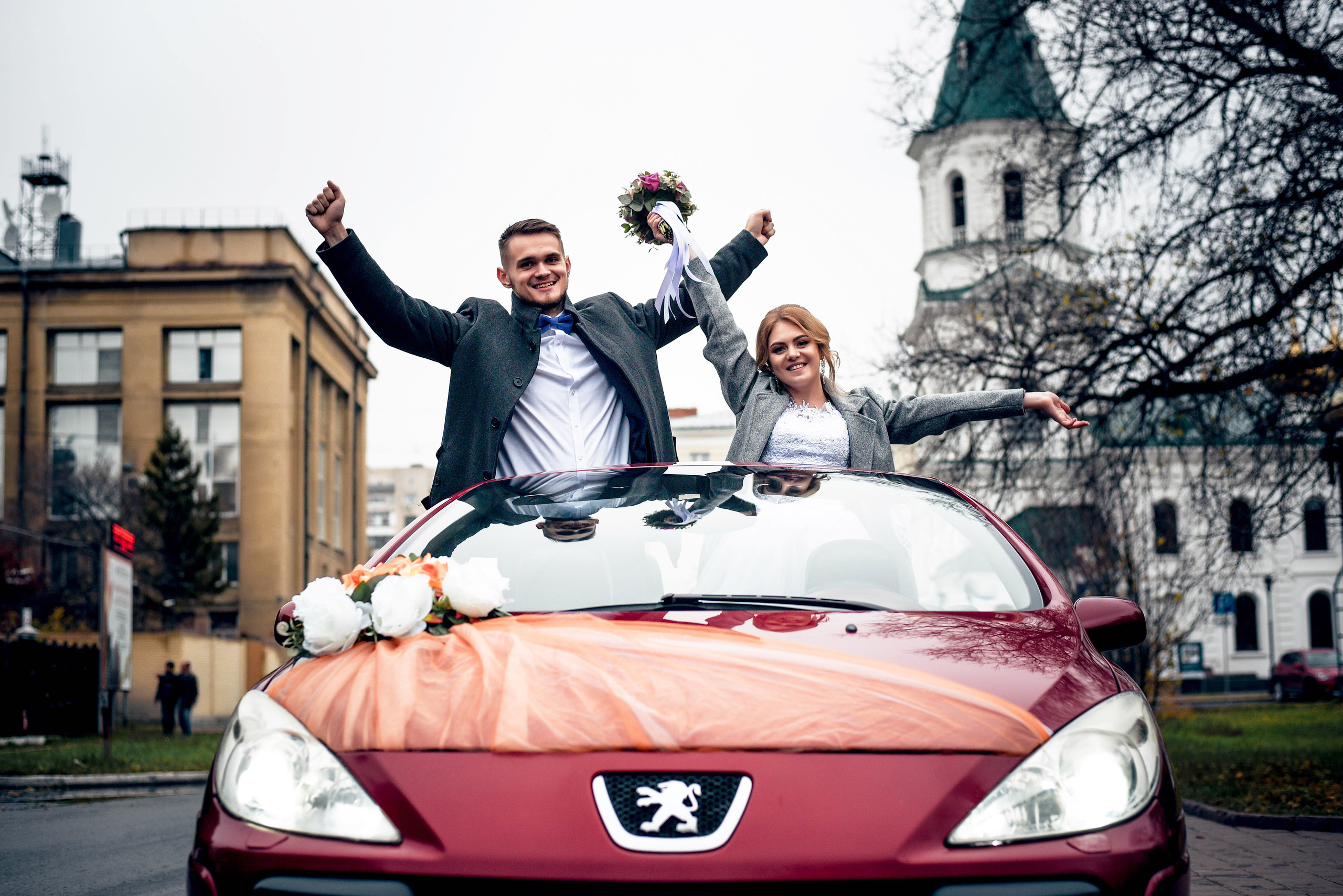 Осенняя свадебная серия Александра и Кристины. Свадебный, семейный, детский, контент фотограф в Омске Максим Ильин