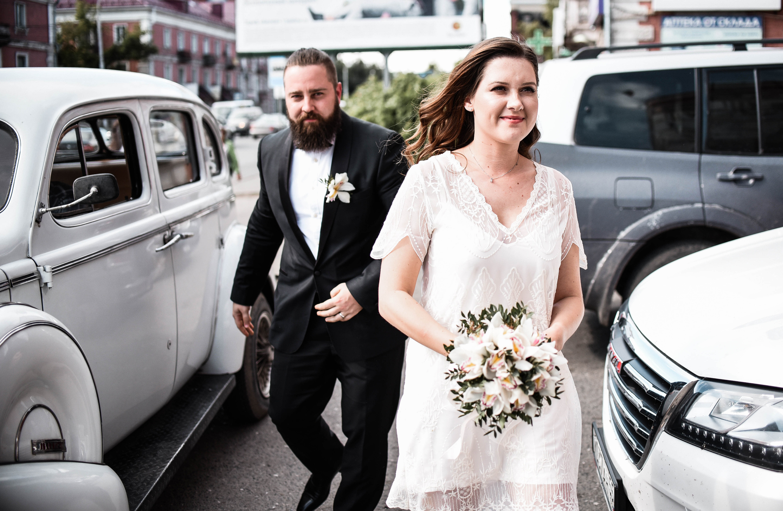 Теплая ретро серия Ивана и Марии. Свадебный, семейный, детский, контент фотограф в Омске Максим Ильин