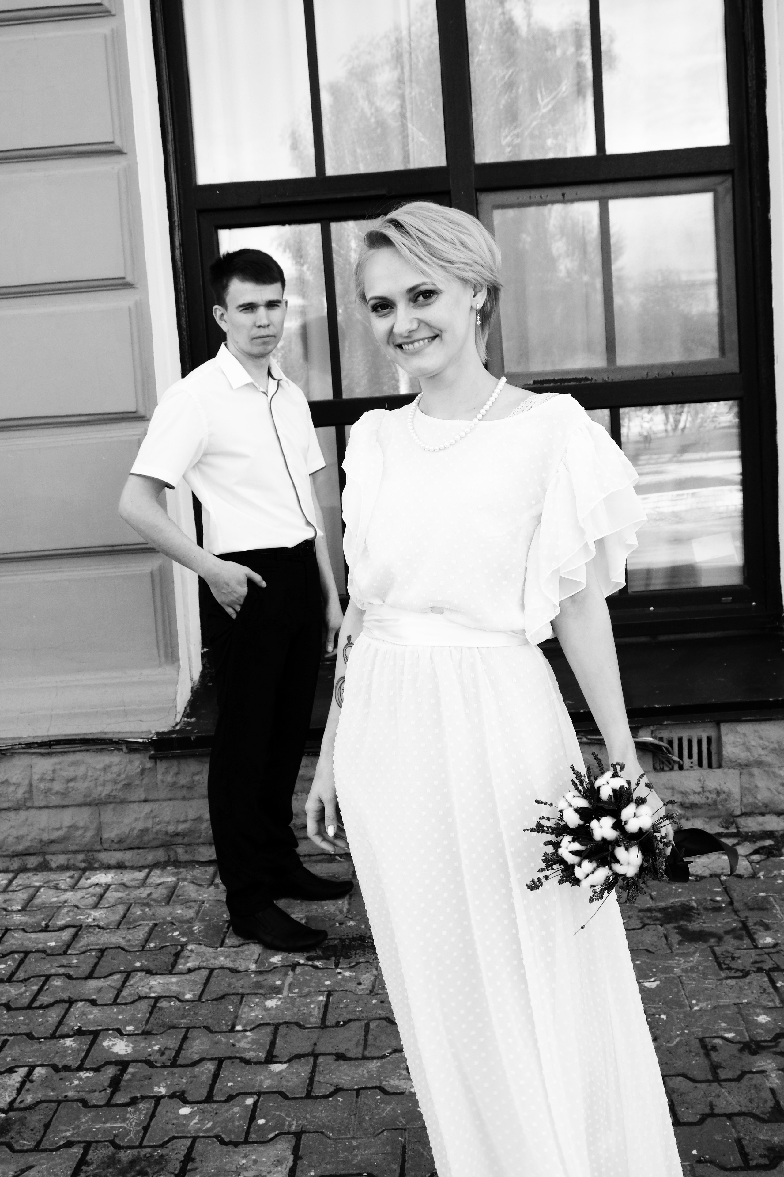 Свадебная Пятница 13)))) Серия чб снимков Любови и Алексея. Свадебный, семейный, детский, контент фотограф в Омске Максим Ильин