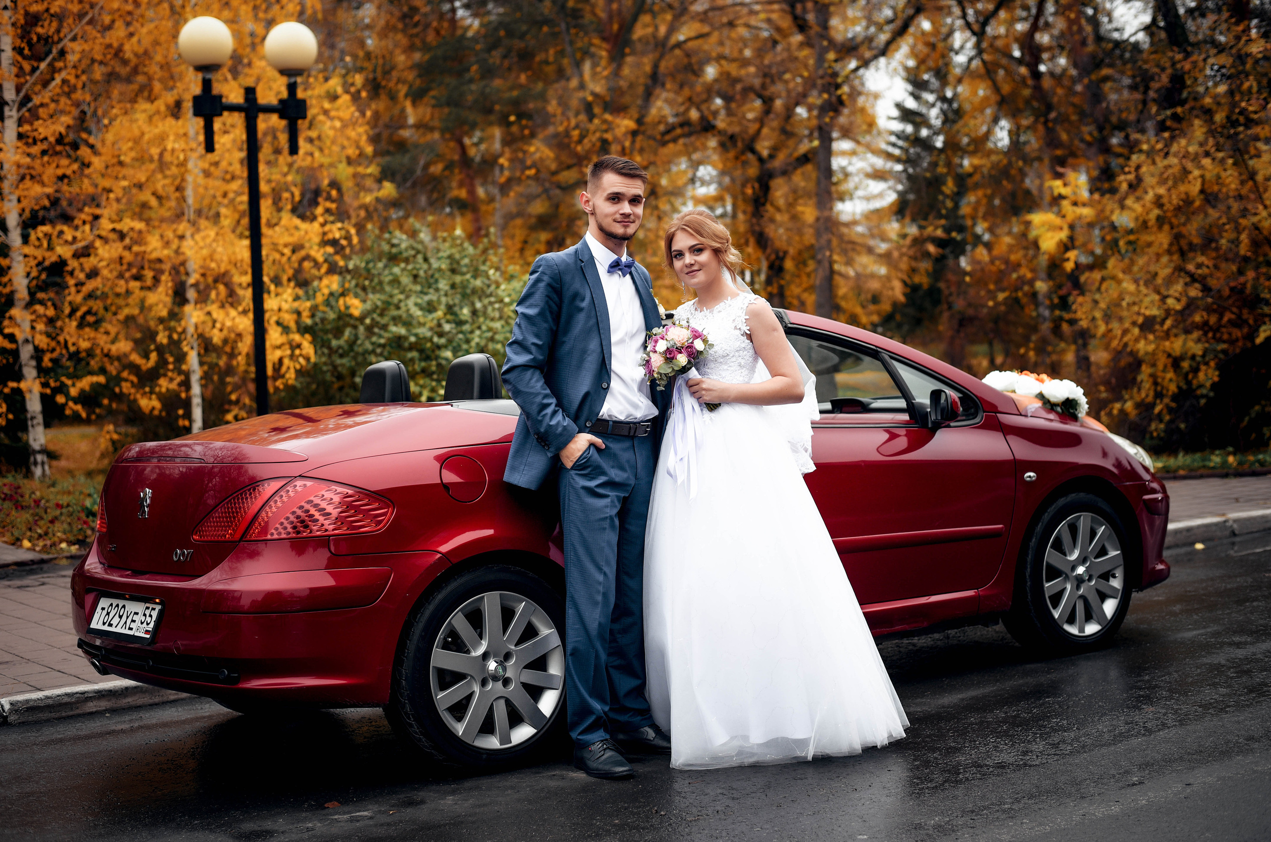 Осенняя свадебная серия Александра и Кристины. Свадебный, семейный, детский, контент фотограф в Омске Максим Ильин