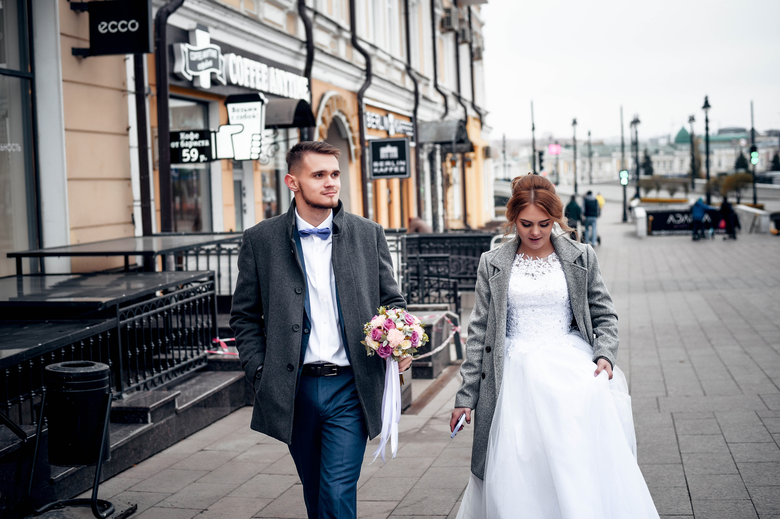 Осенняя свадебная серия Александра и Кристины. Свадебный, семейный, детский, контент фотограф в Омске Максим Ильин