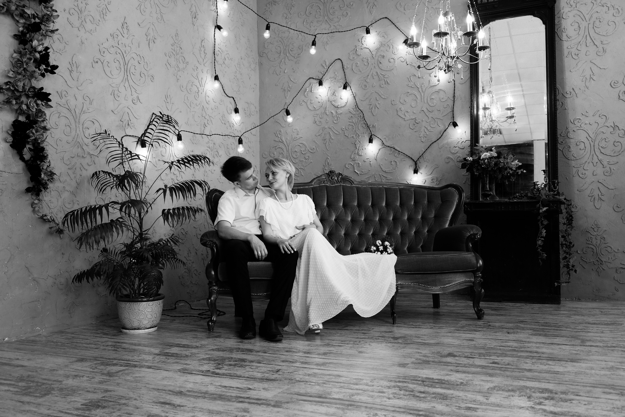 Свадебная Пятница 13)))) Серия чб снимков Любови и Алексея. Свадебный, семейный, детский, контент фотограф в Омске Максим Ильин