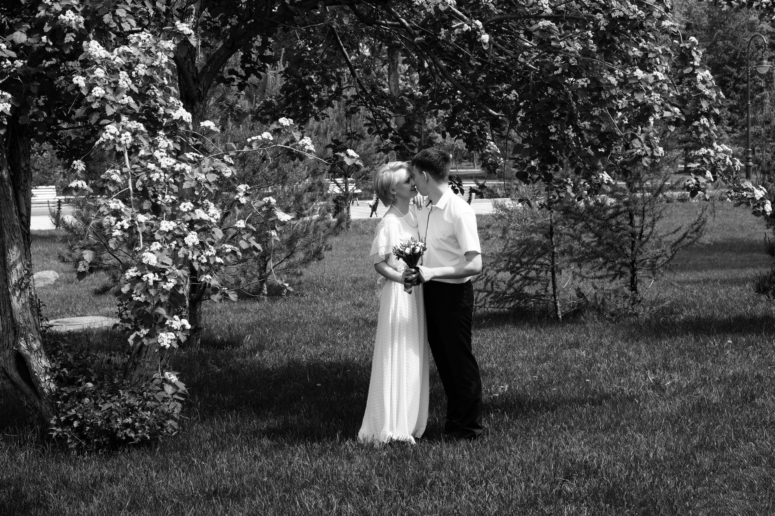 Свадебная Пятница 13)))) Серия чб снимков Любови и Алексея. Свадебный, семейный, детский, контент фотограф в Омске Максим Ильин