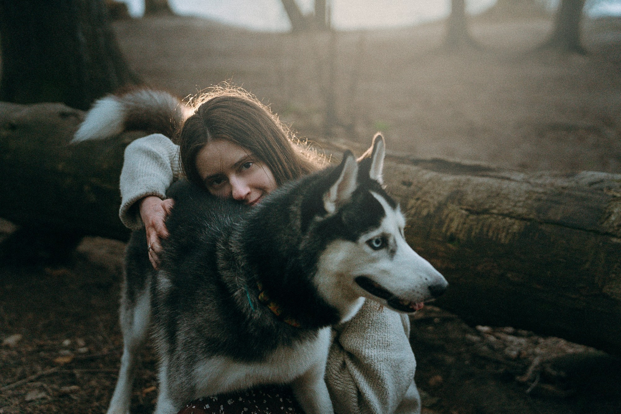 Наташа и Сириус. Фотограф анималист в Москве и Санкт-Петербурге Свиридова Анна
