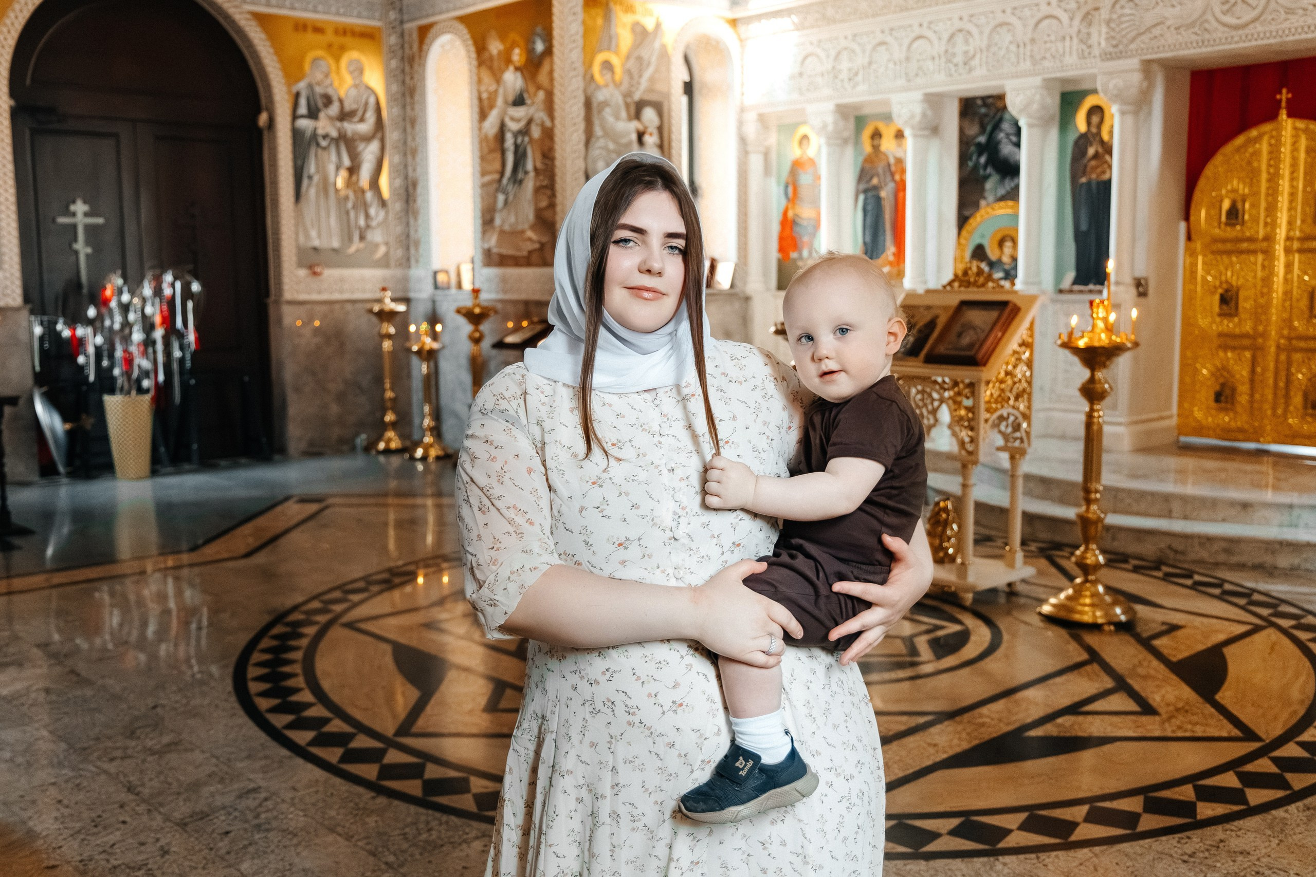 Крещение | Храм в Родных Просторах. Фотограф Марина Верятинская | Краснодар