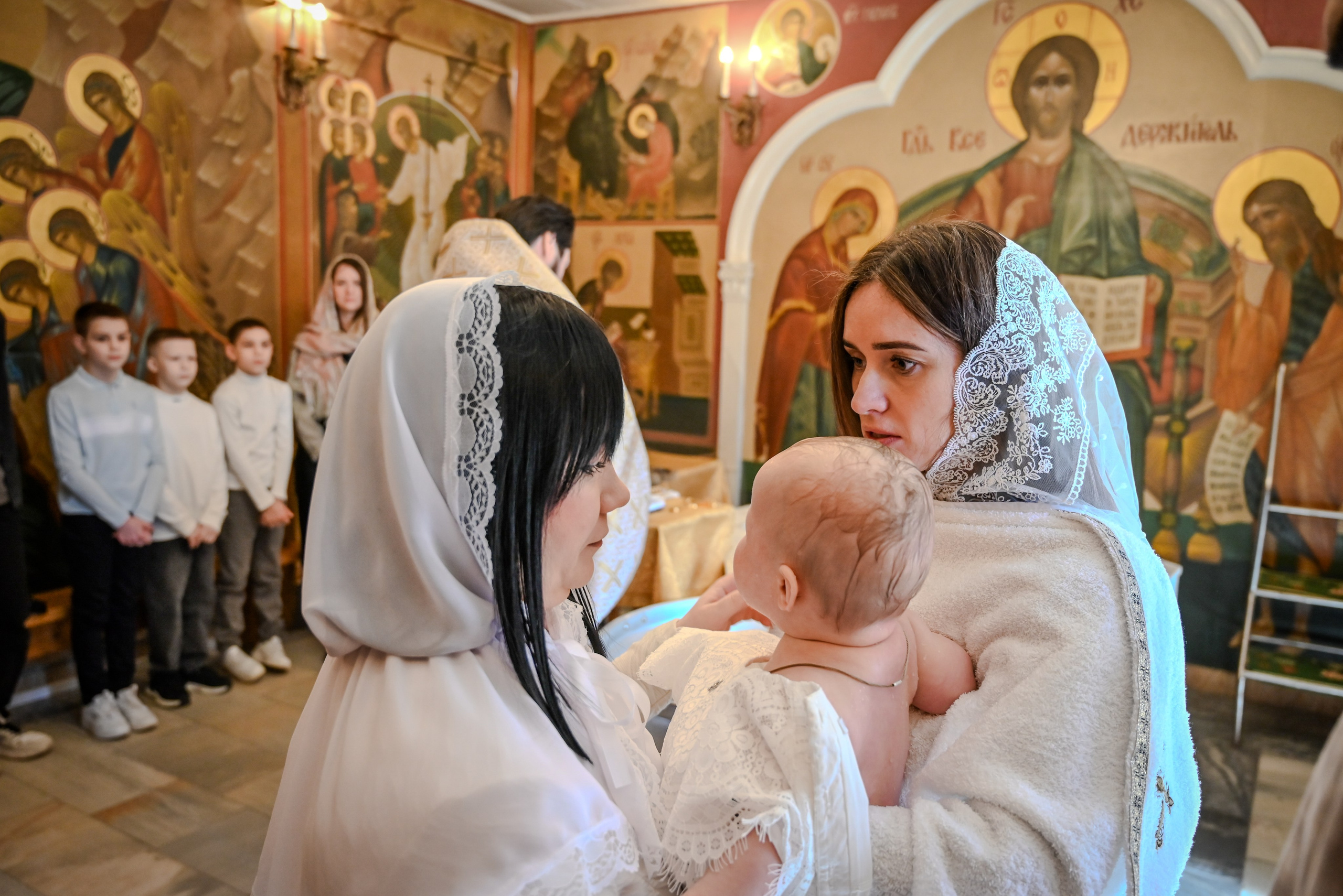 Крещение Бутово. Семейный и детский фотограф Москва