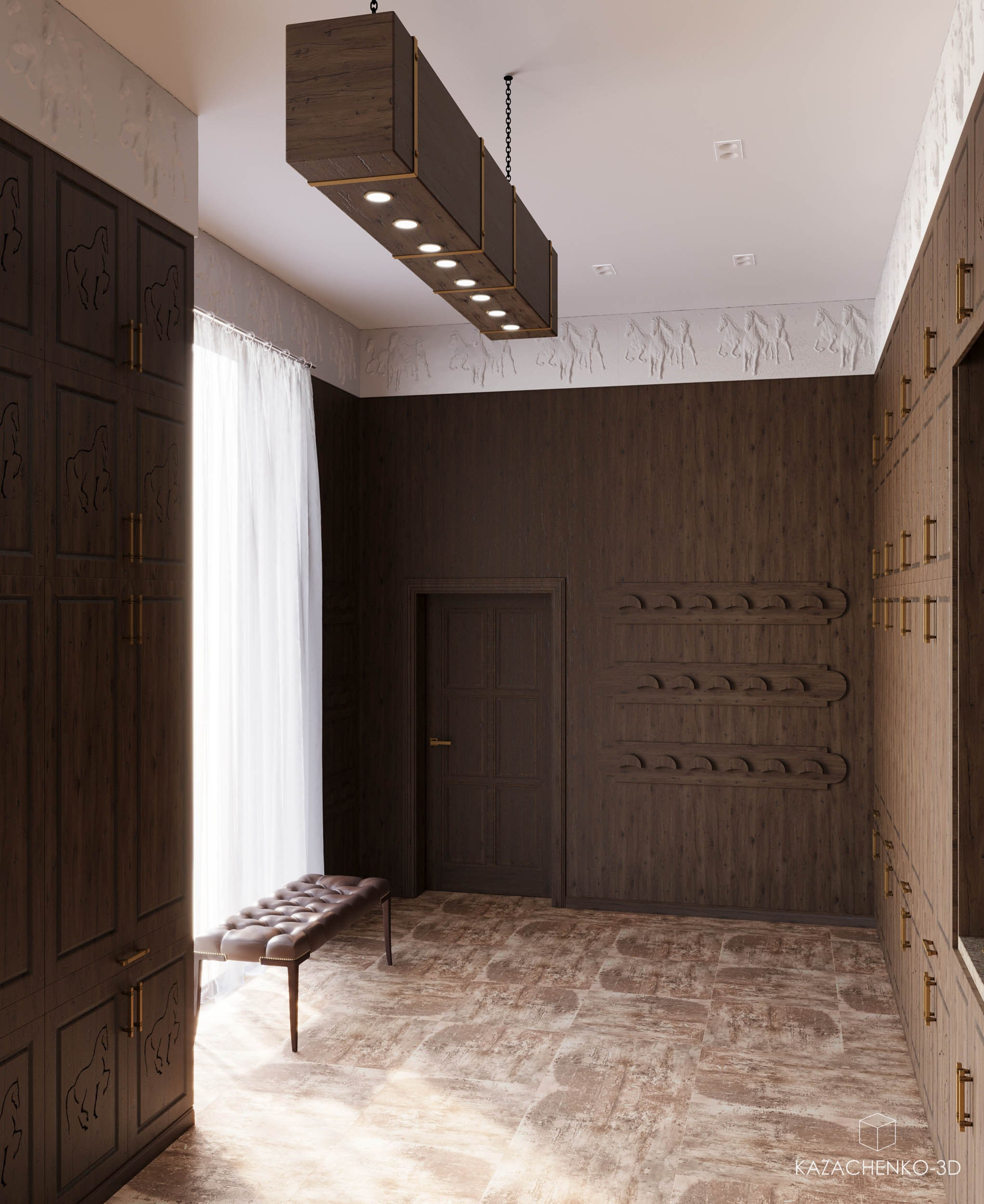 Конный клуб — COUNTY. 3D-визуализатор Роман Казаченко