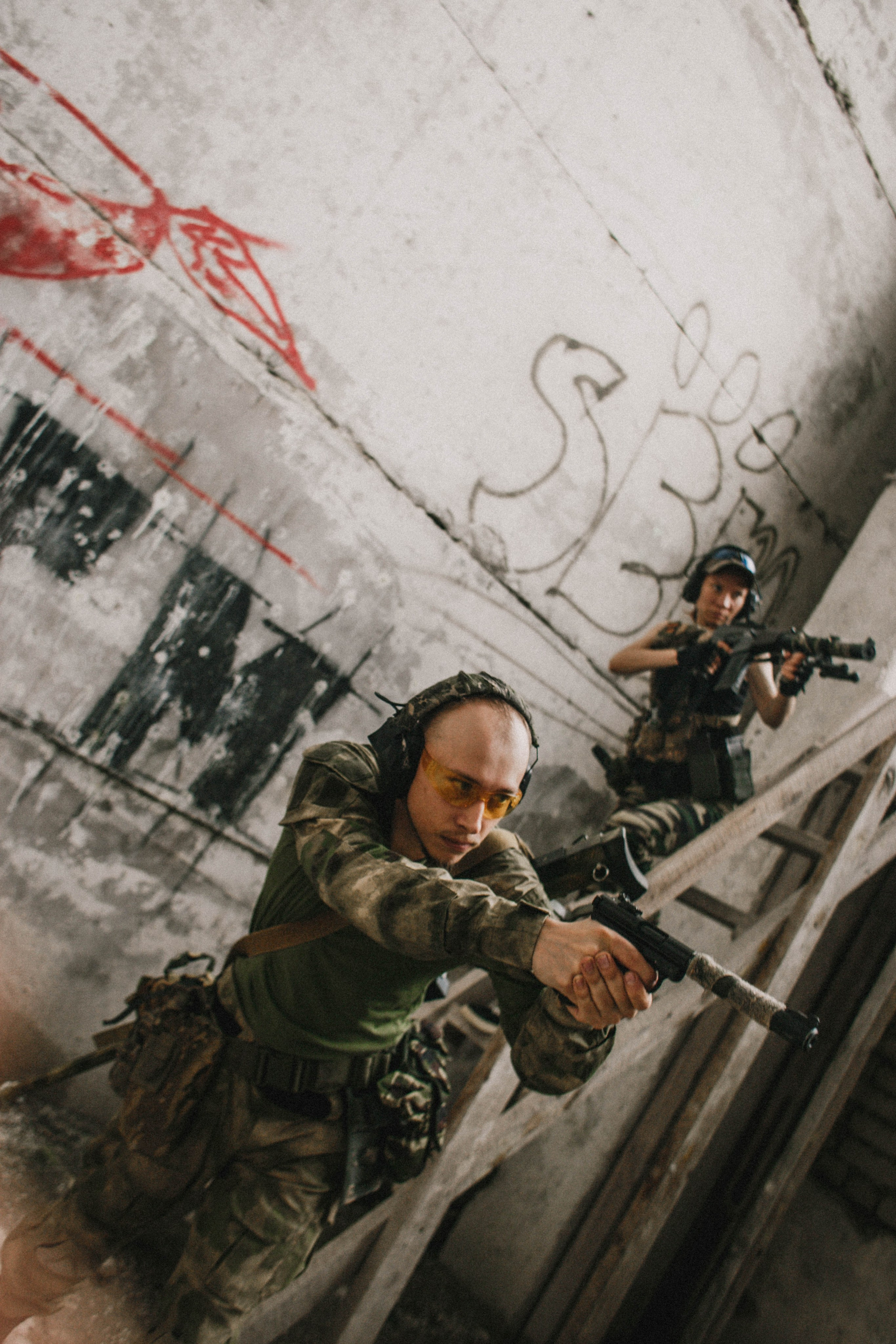 Алёна+ Артём. Страйкбол. Фотограф в Нижнем Новгороде