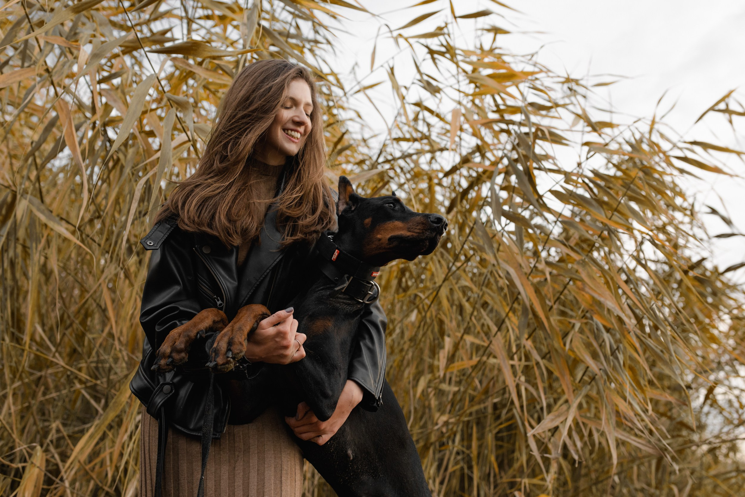 Арина и Кара. Фотограф-анималист Мавлютова Алена