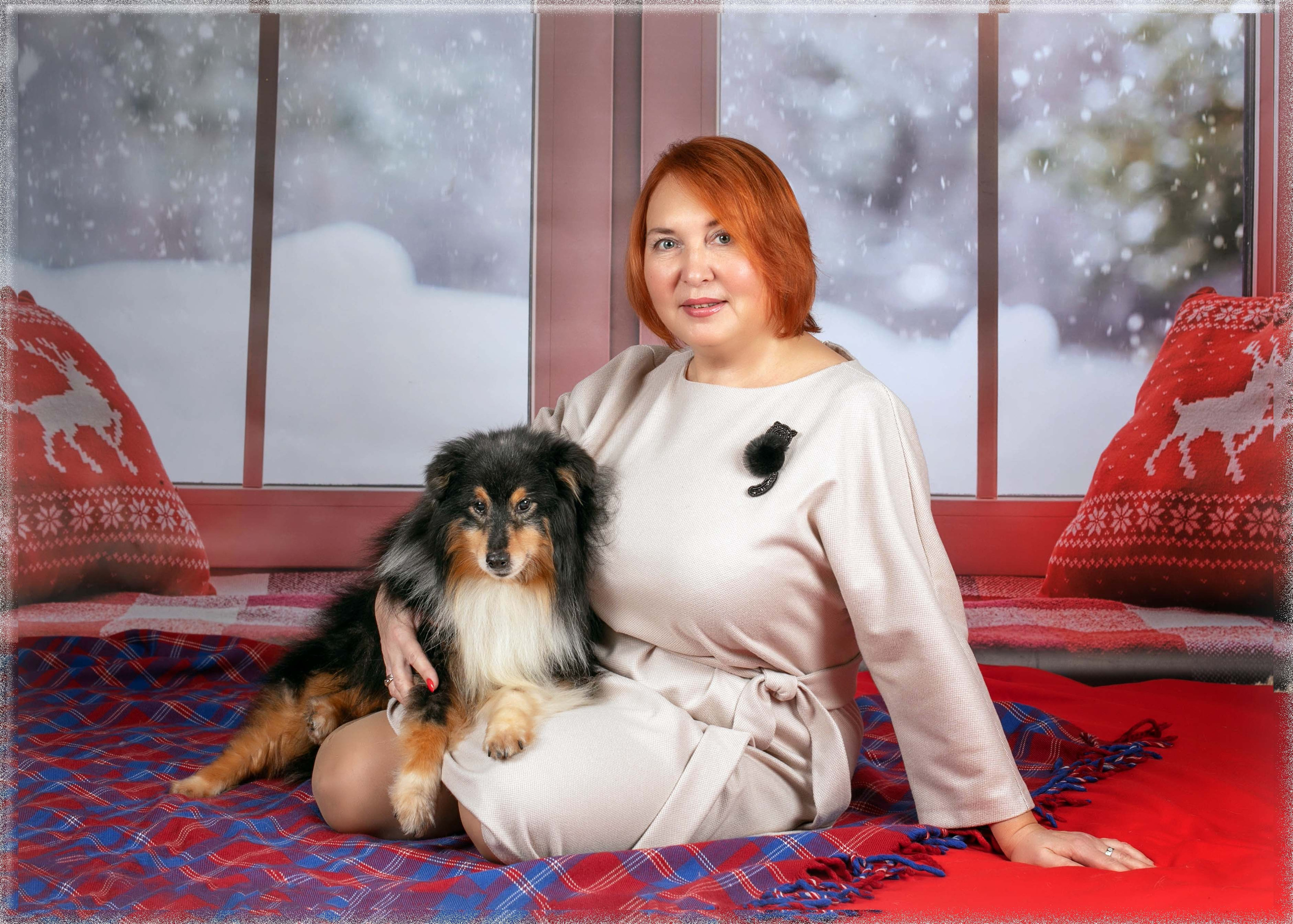 Тематические фоны с рисунком. Фотограф-анималист в Омске Екатерина Маричева