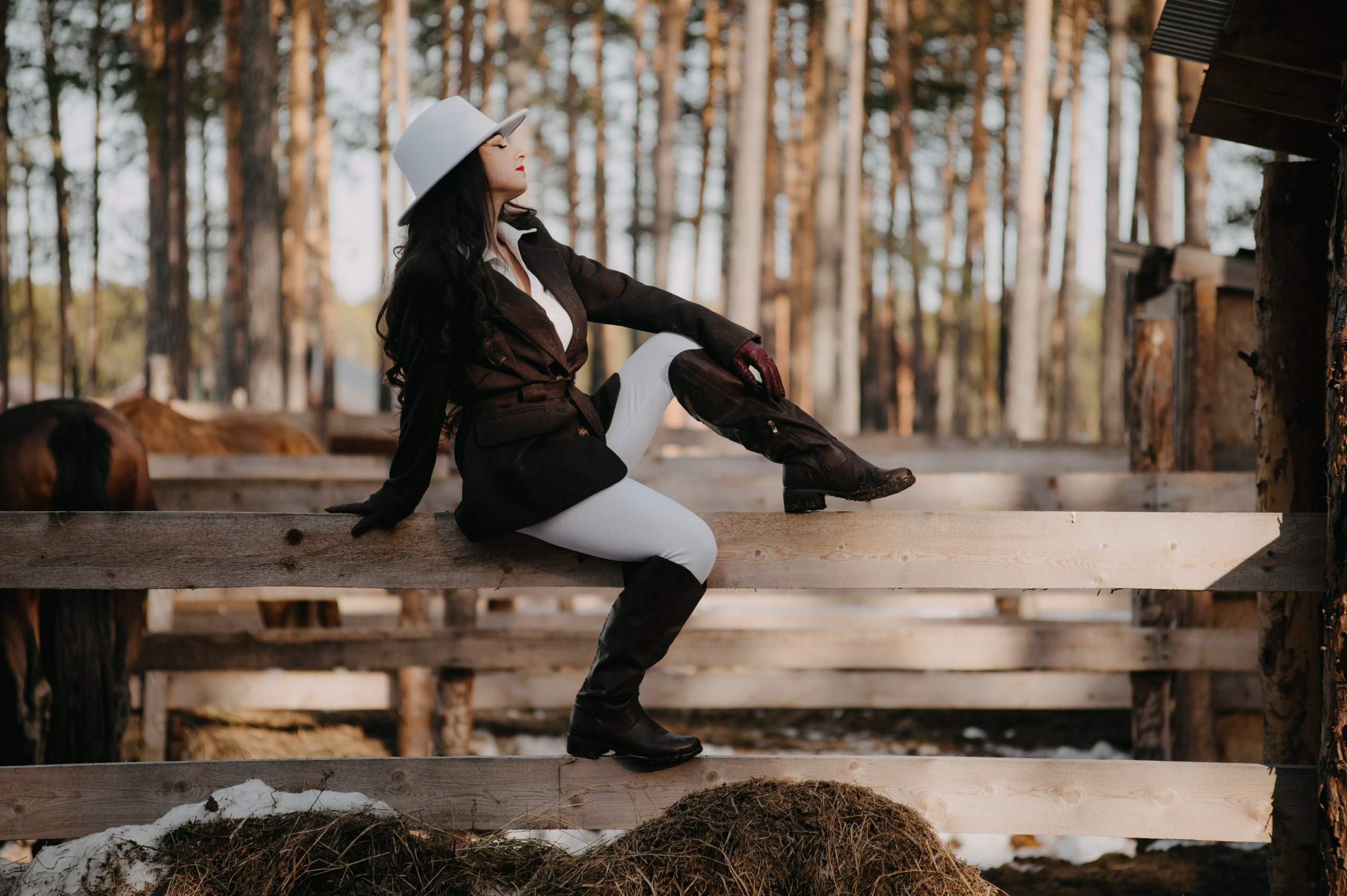 Конюшня. Фотограф новорожденных, семейный, женский фотограф Сургут Юлия Шумкова