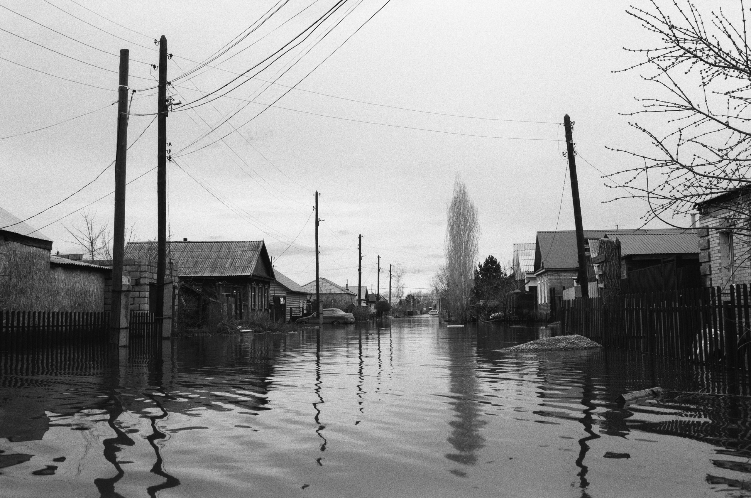 Вода на улице Старого города | 12.04.2024 / г. Орск