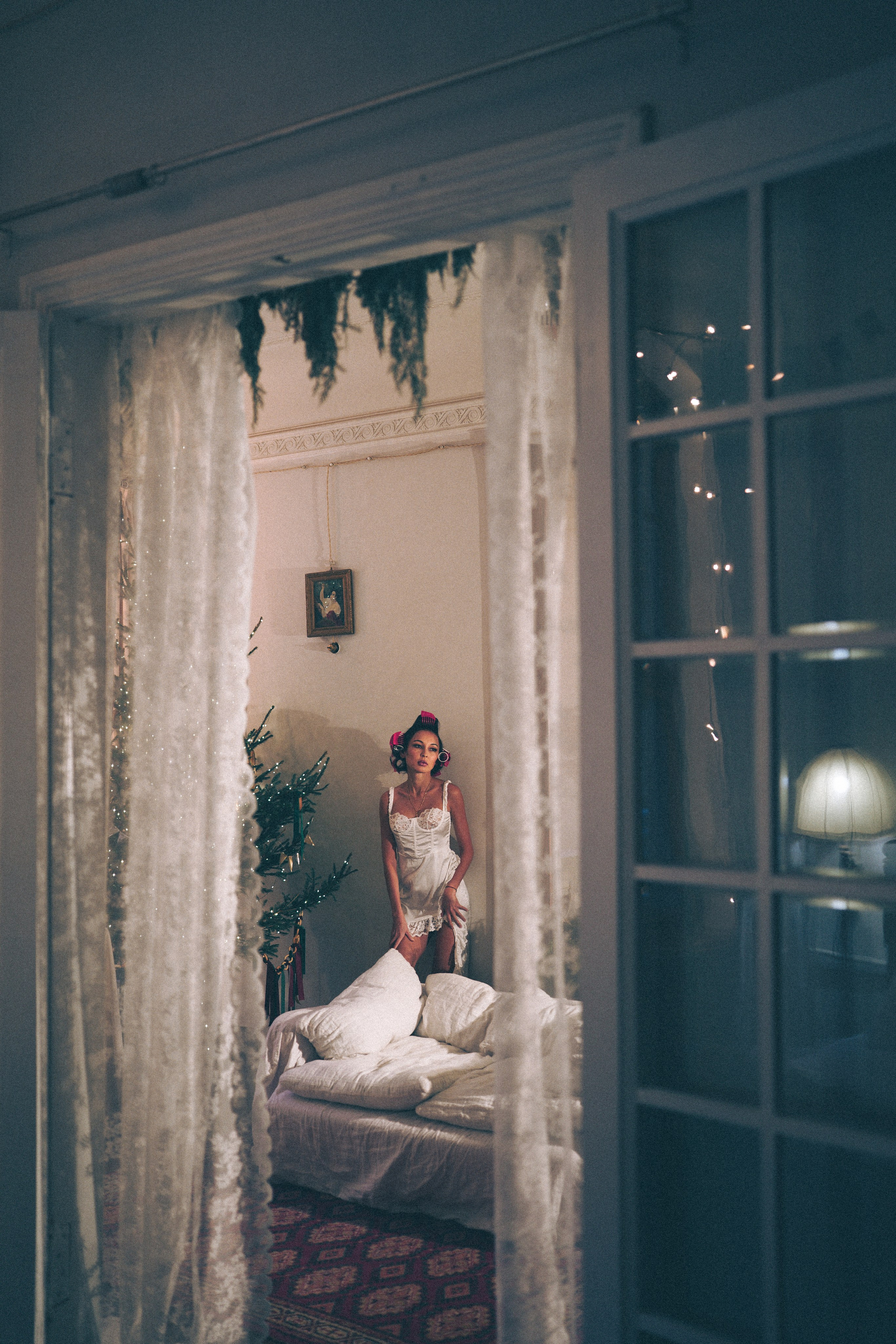 ФОТОСЕСИИЯ К НОВОМУ ГОДУ В АТМОСФЕРНОЙ СТУДИИВ ЦЕНТРЕ ПИТЕРАИ ВИНТАЖНЫЙ ОБРАЗ. Профессиональный фотограф, Санкт-Петербург — Виктория Богомолова