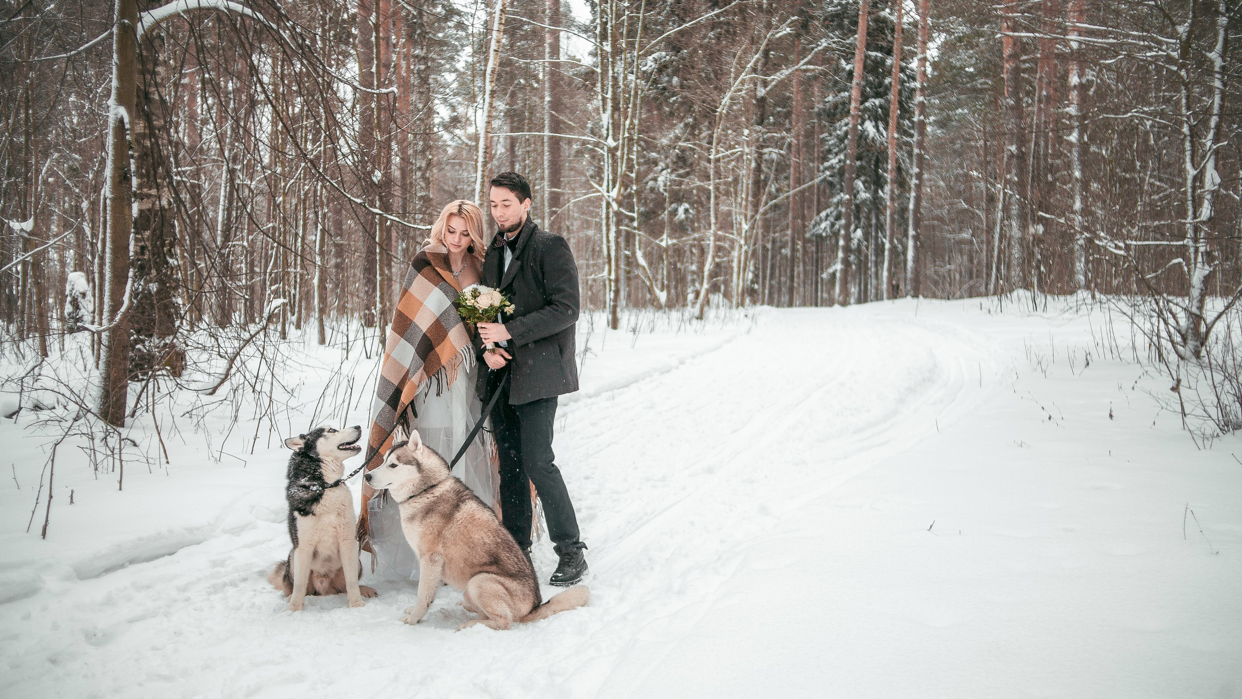 Зимняя серия. Свадебный и семейный фотограф Вадим Великоиваненко
