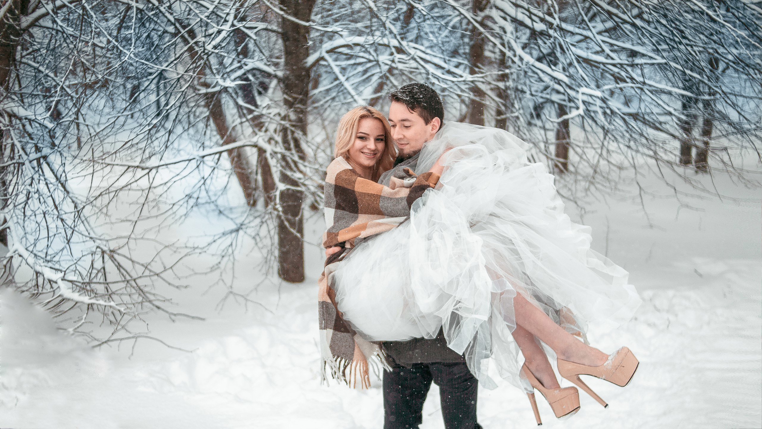 Зимняя серия. Свадебный и семейный фотограф Вадим Великоиваненко