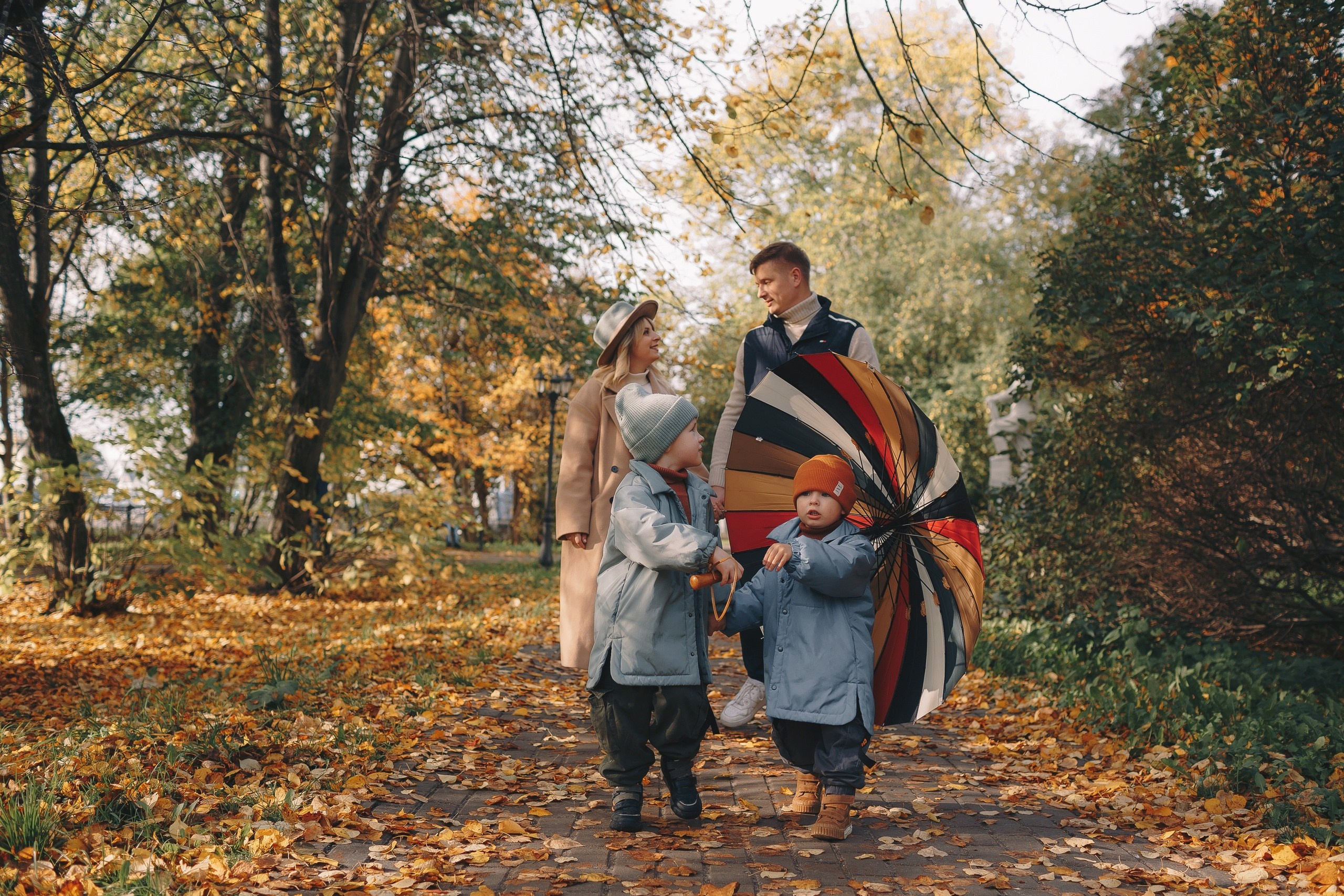 Осенняя фотосессия в парке. Фотограф Евгения Мальцева, Архангельск