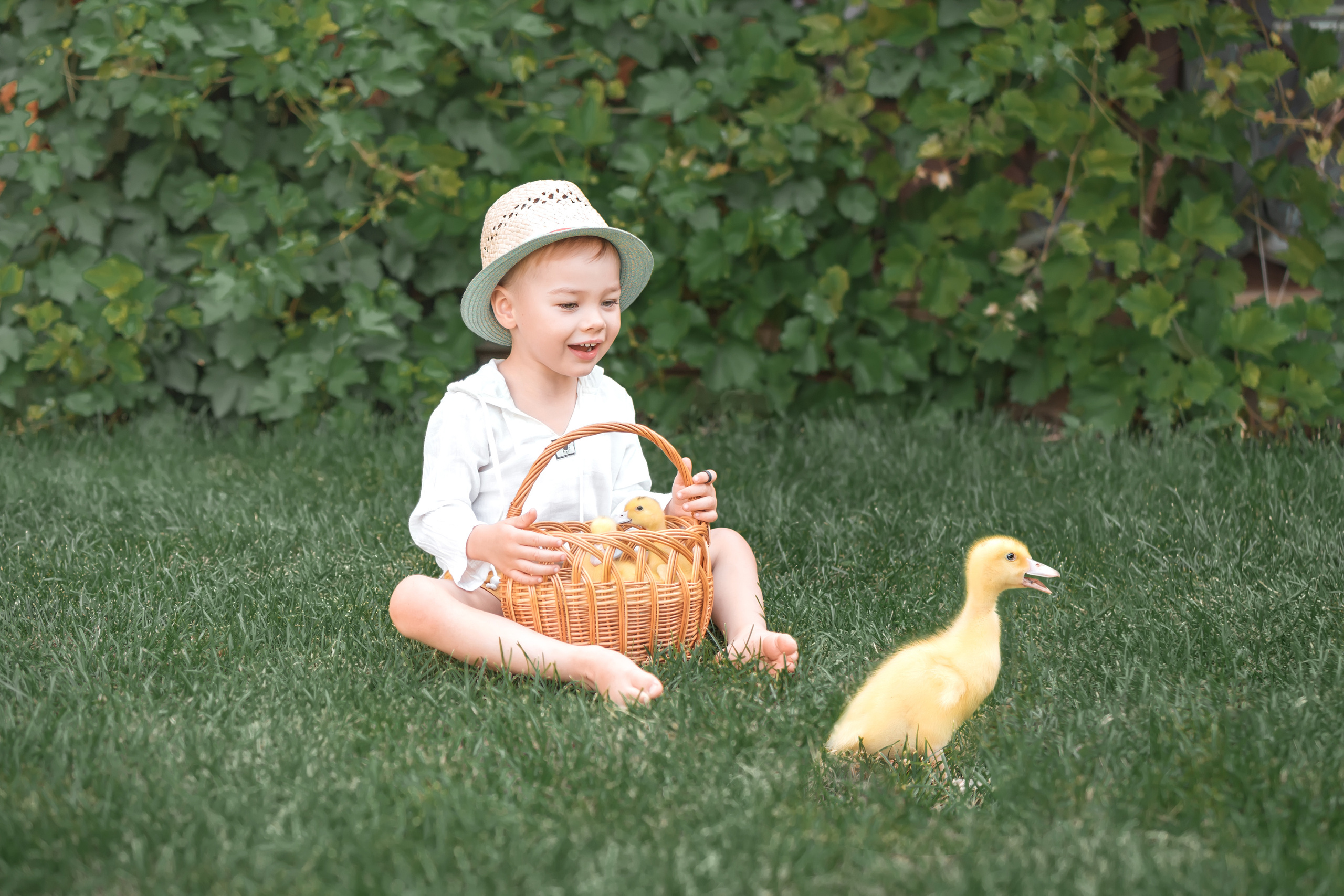 Федя и цыпы. Церковный фотограф на Таинство Крещения и Венчания в Оренбурге и Оренбургской области Екатерина Белкина
